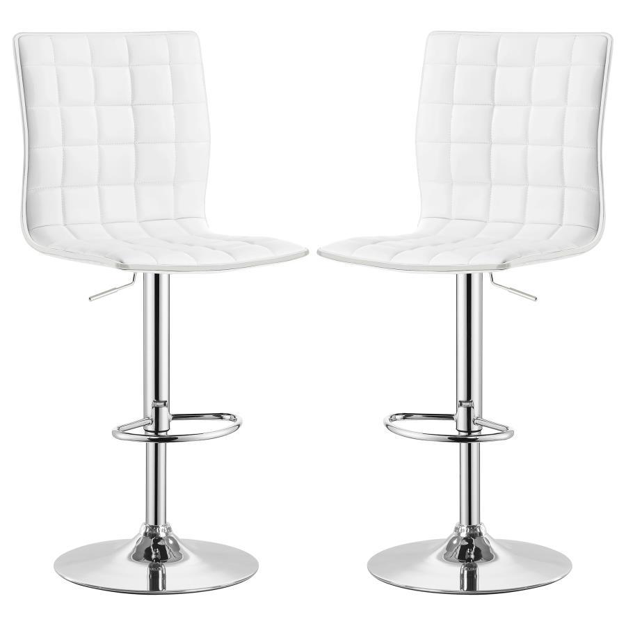 Coaster Fine Furniture Ashbury - Upholstered Adjustable Bar Stool (Set of 2) | Meri Furniture