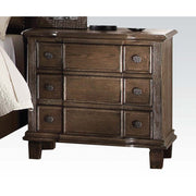 ACME Baudouin - Nightstand - Weathered Oak | Meri Furniture