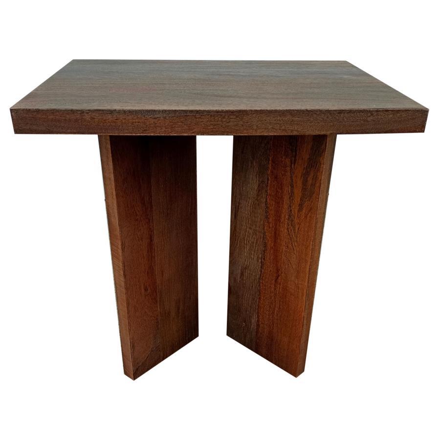 Coaster Fine Furniture Andando - Square Solid Wood End Table - Mango Brown | Meri Furniture
