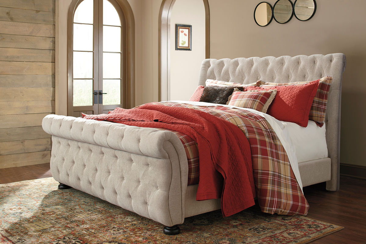 Signature Design by Ashley® Willenburg - Upholstered Bed | Meri Furniture
