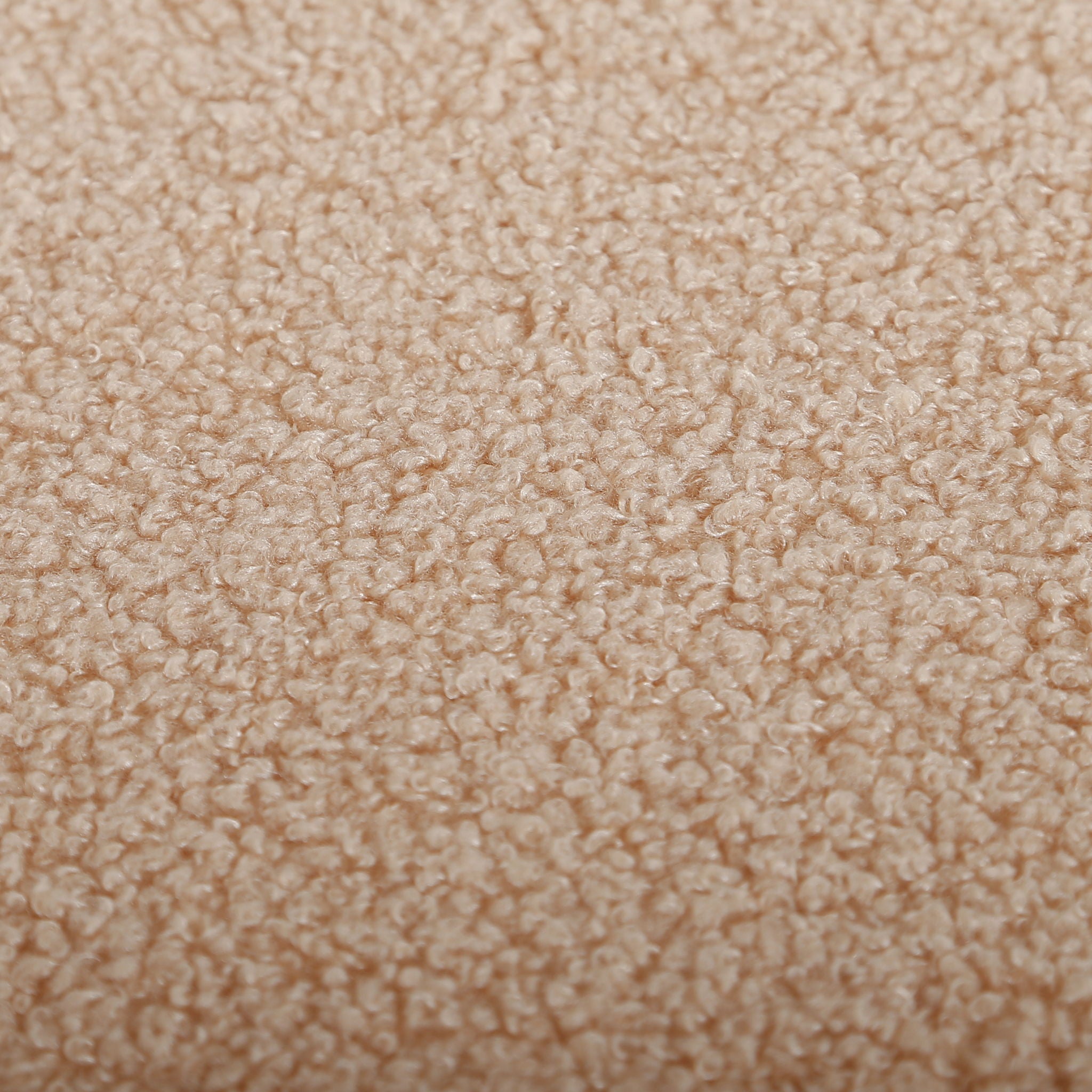 2 In 1 Convertible Full Size Folding Loveseat Couch With Soft Teddy Fabric