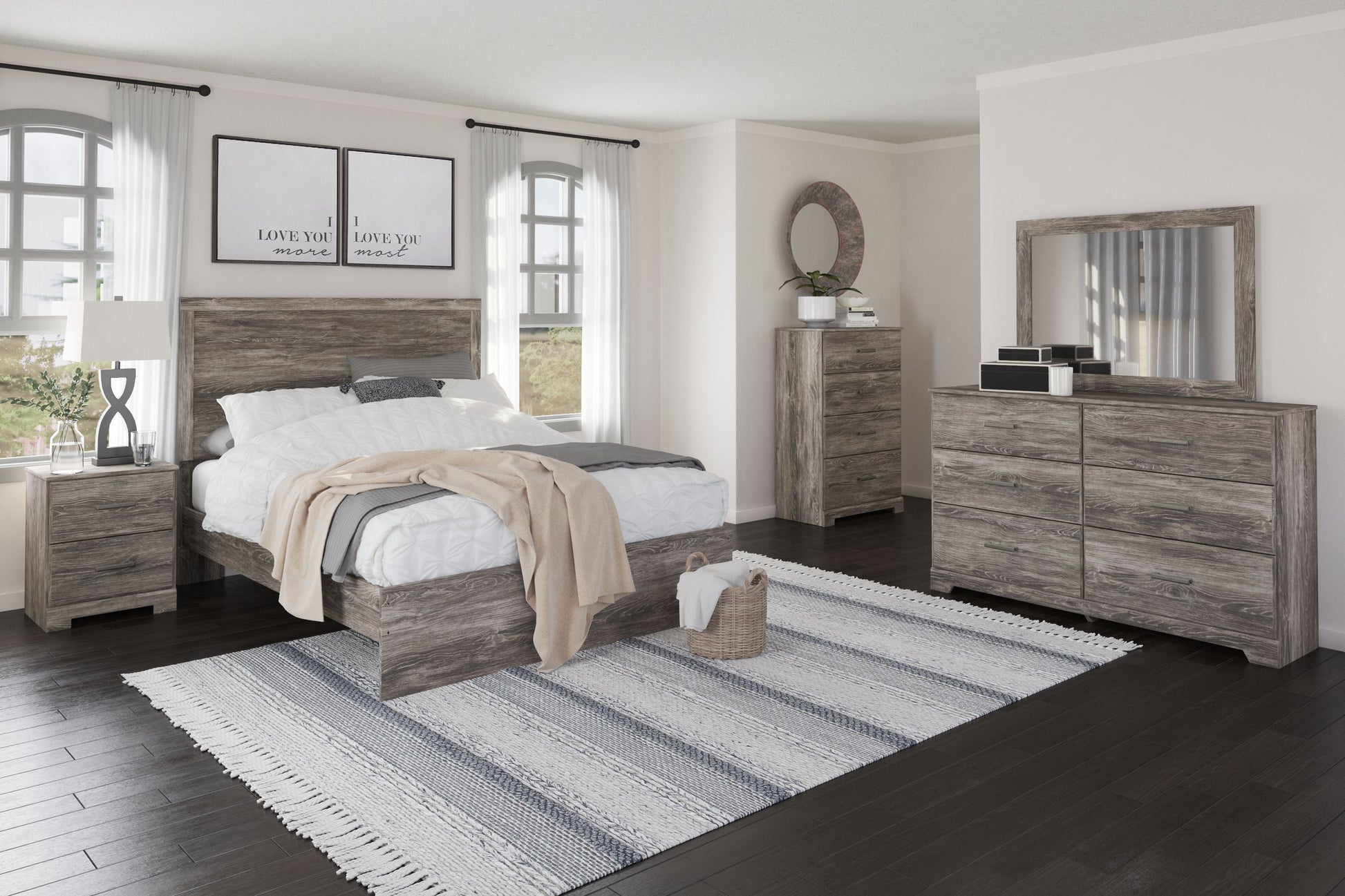 Ashley Furniture Ralinksi - Dresser, Mirror | Meri Furniture