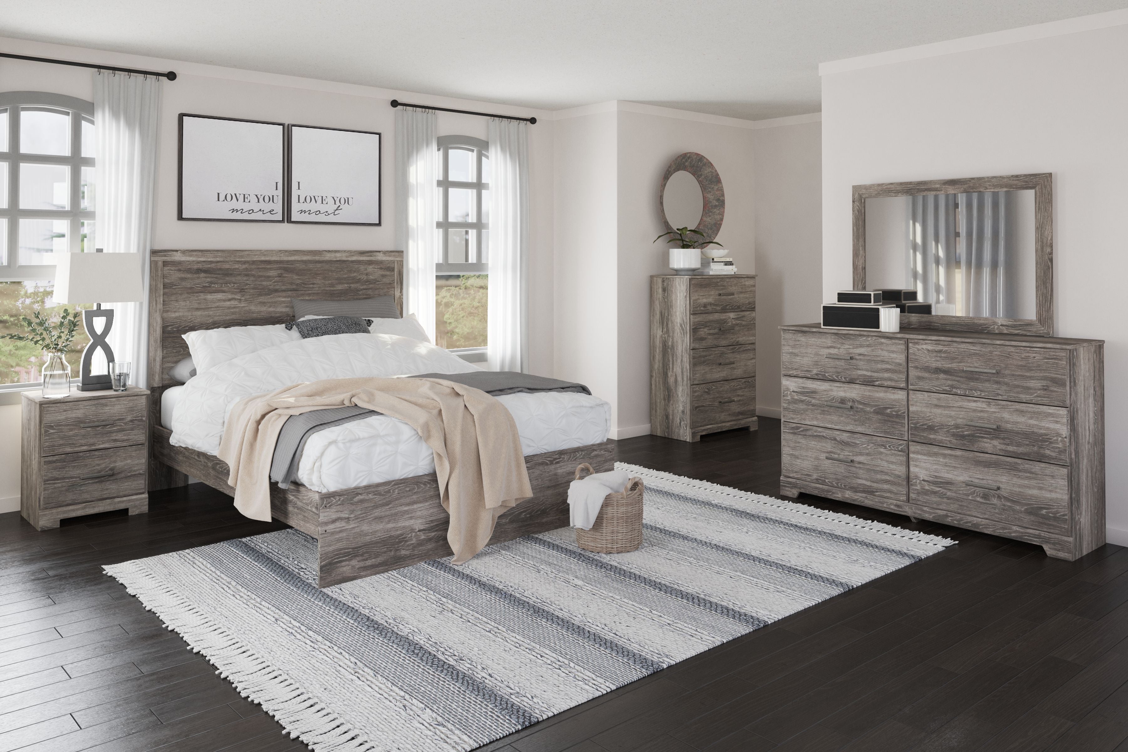 Ashley Furniture Ralinksi - Dresser, Mirror | Meri Furniture