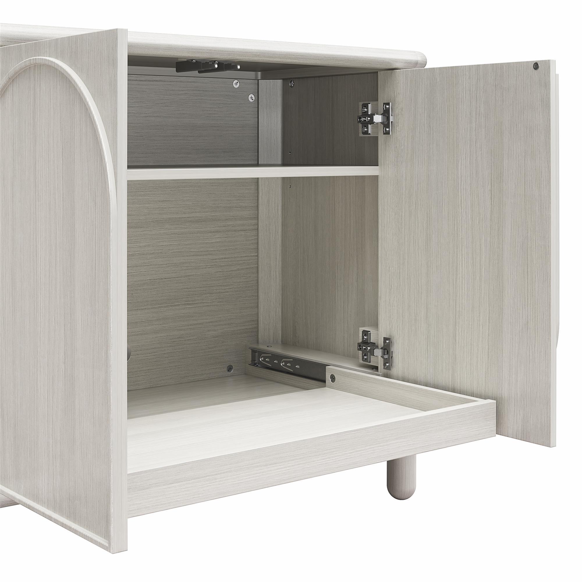 Selena - Credenza - Rustic White