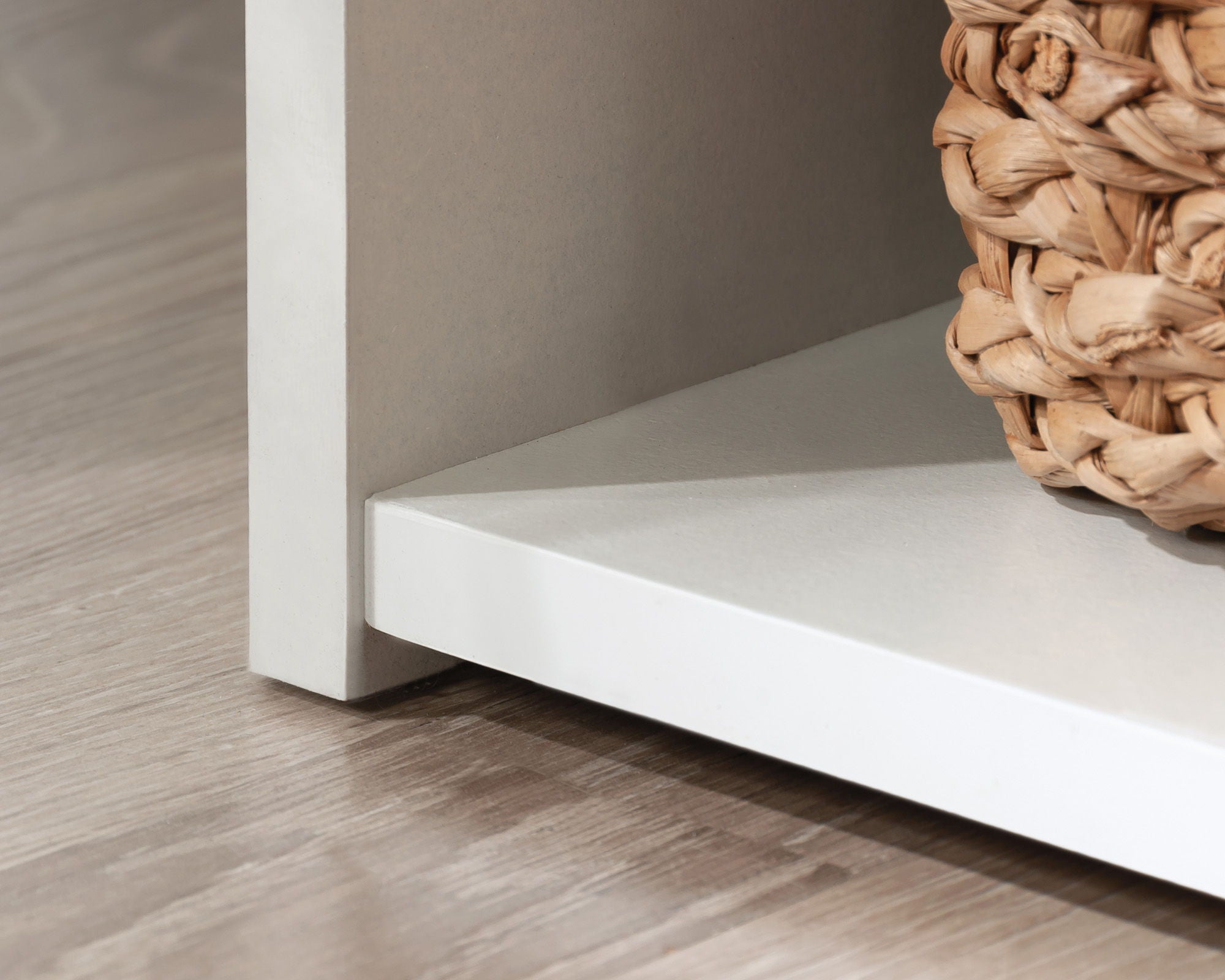 5-Shelf Bookcase Soft White