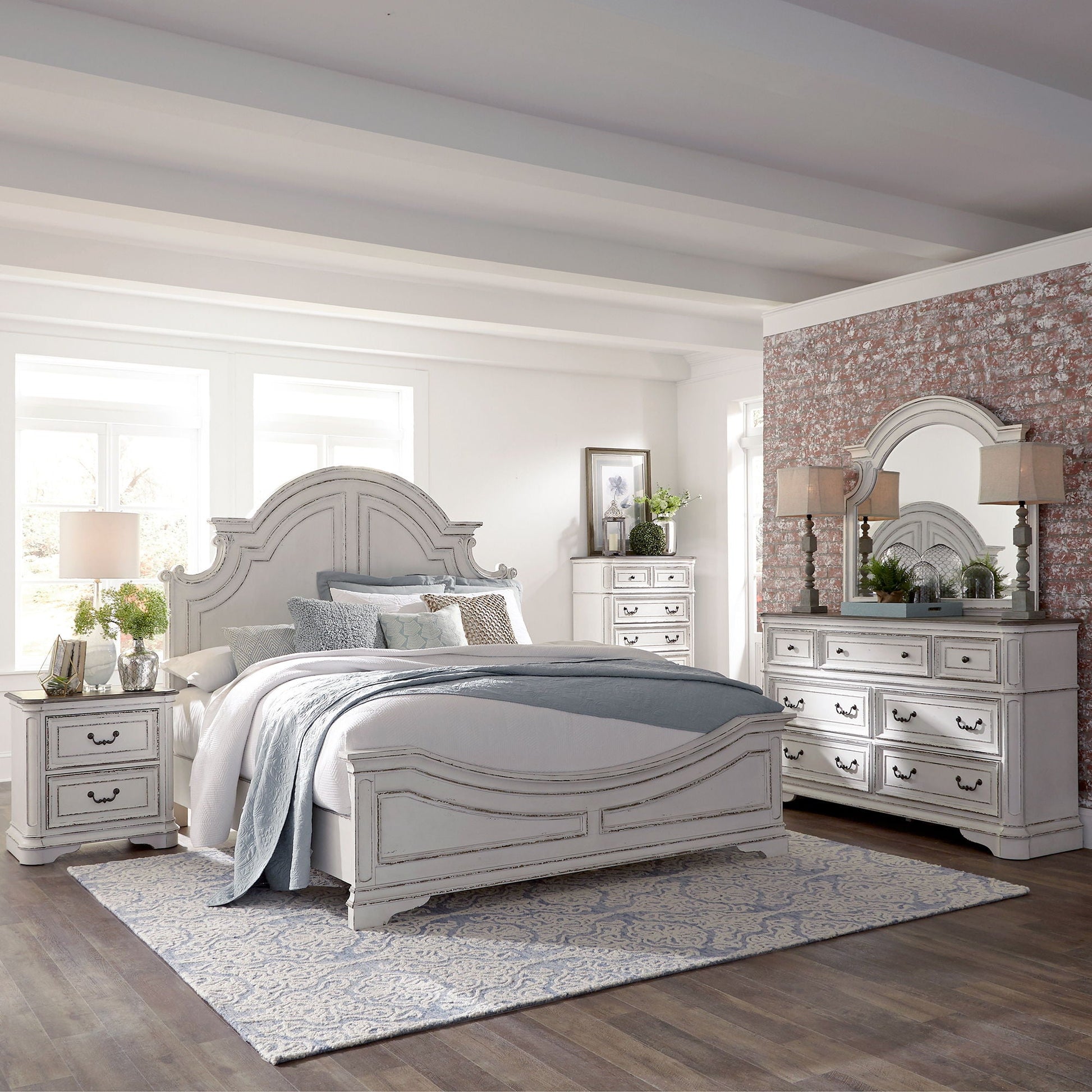 Liberty Furniture Magnolia Manor - Panel Bedroom Set | Meri Furniture