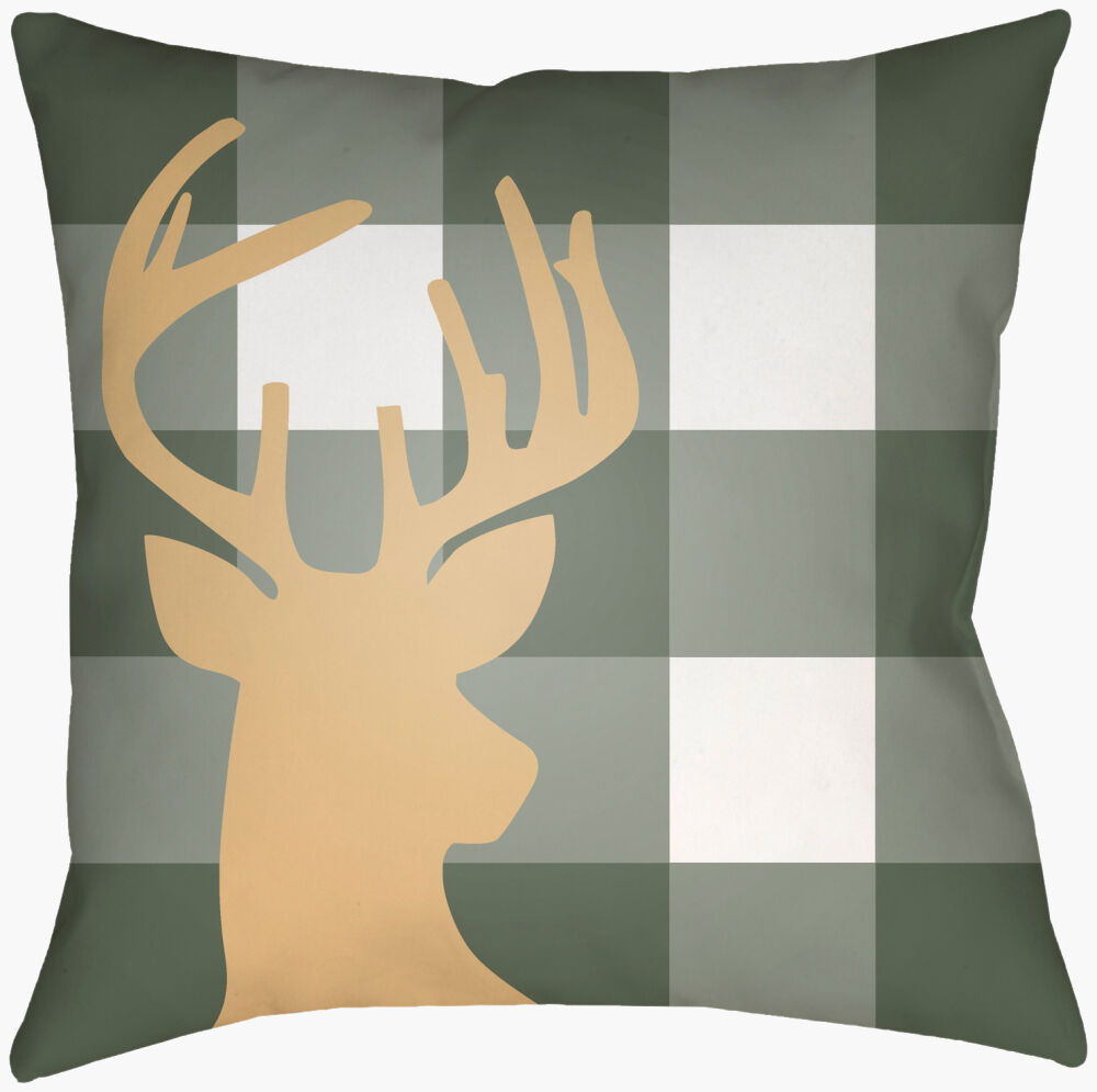 Reindeer Buffalo Pillow