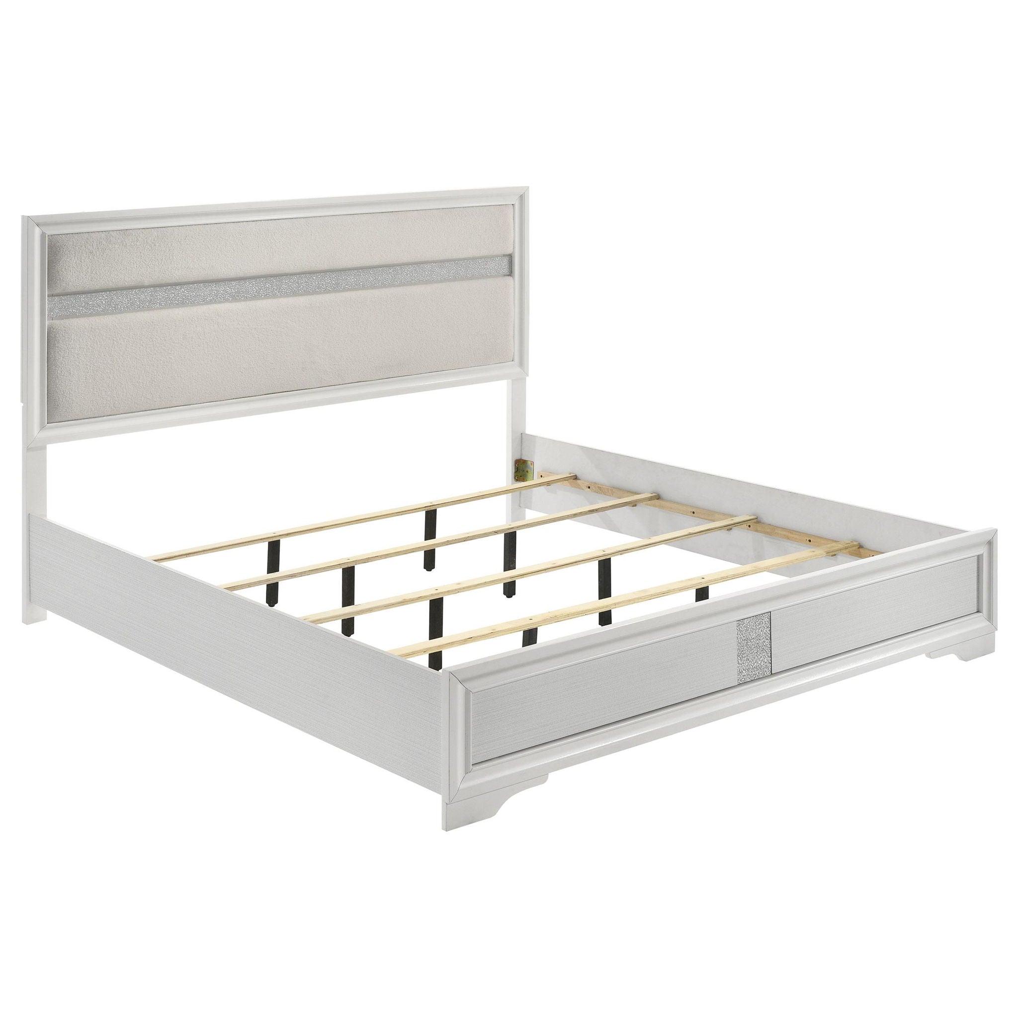 Miranda 4-piece Eastern King Bedroom Set White