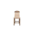 ACME Maurice - Counter Height Chair (Set of 2) - Linen & Oak | Meri Furniture