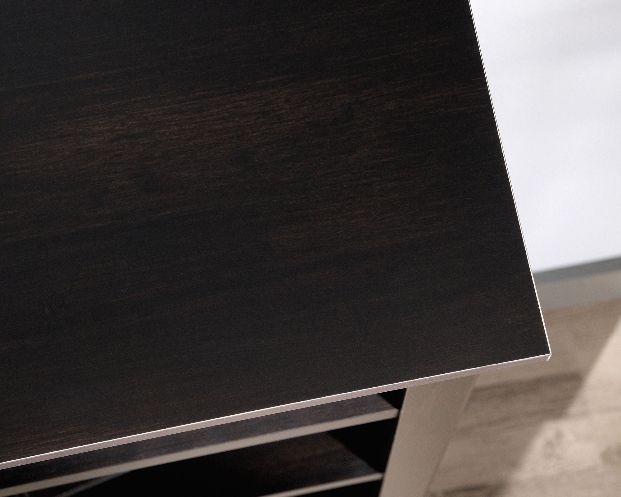 Bookcase With Doors in Estate Black