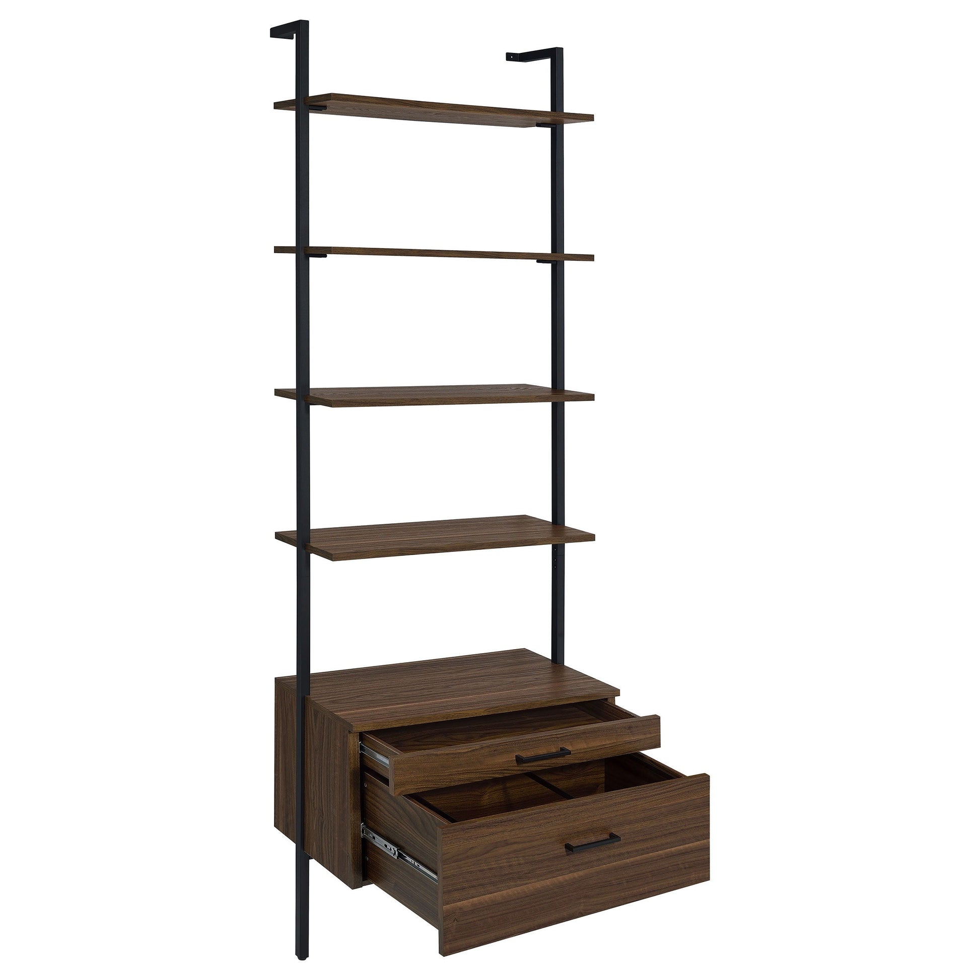 Coaster Fine Furniture Owens - 3-Piece Wall Mounted Bookshelf Set - Walnut | Meri Furniture