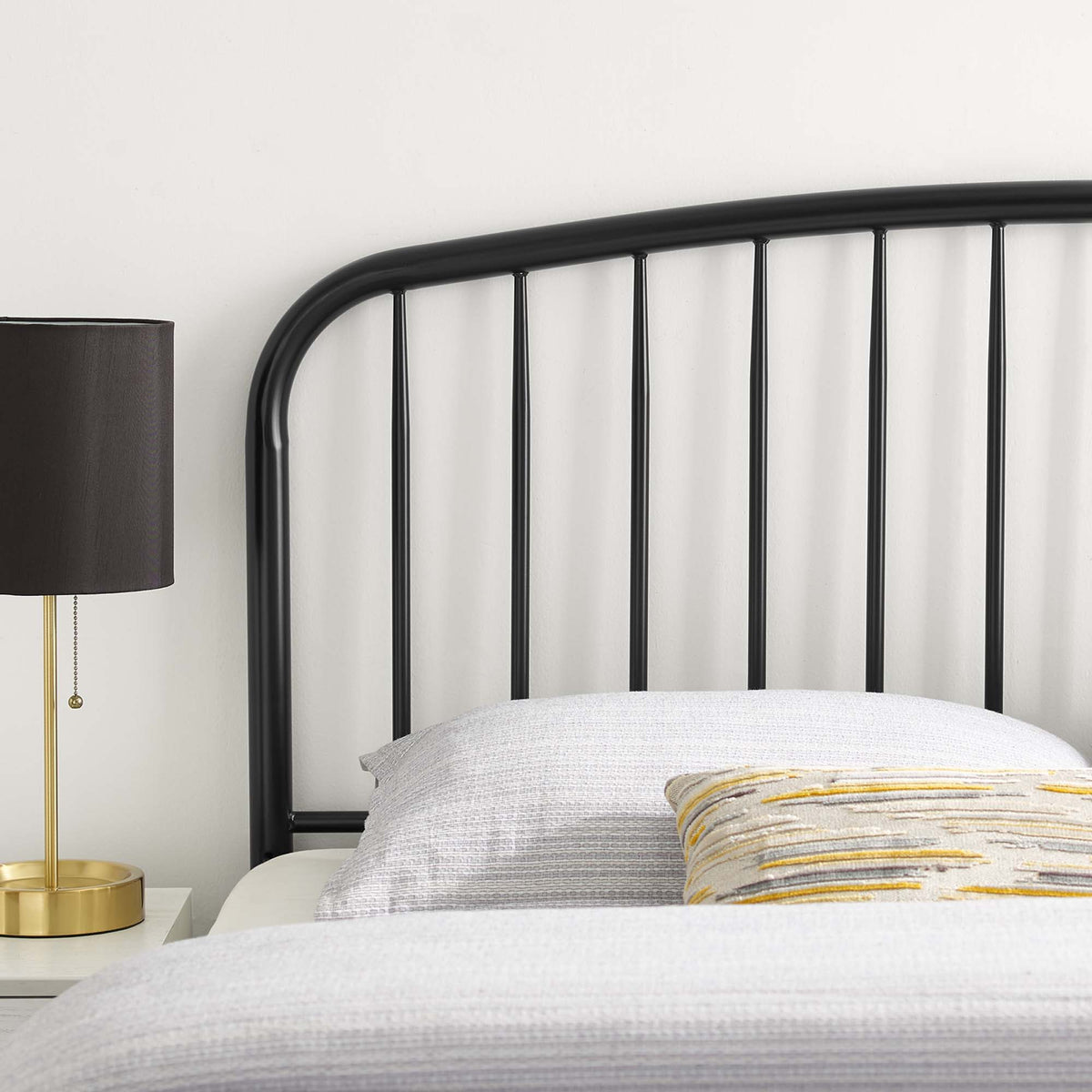 Nova Metal Twin Headboard by Modway