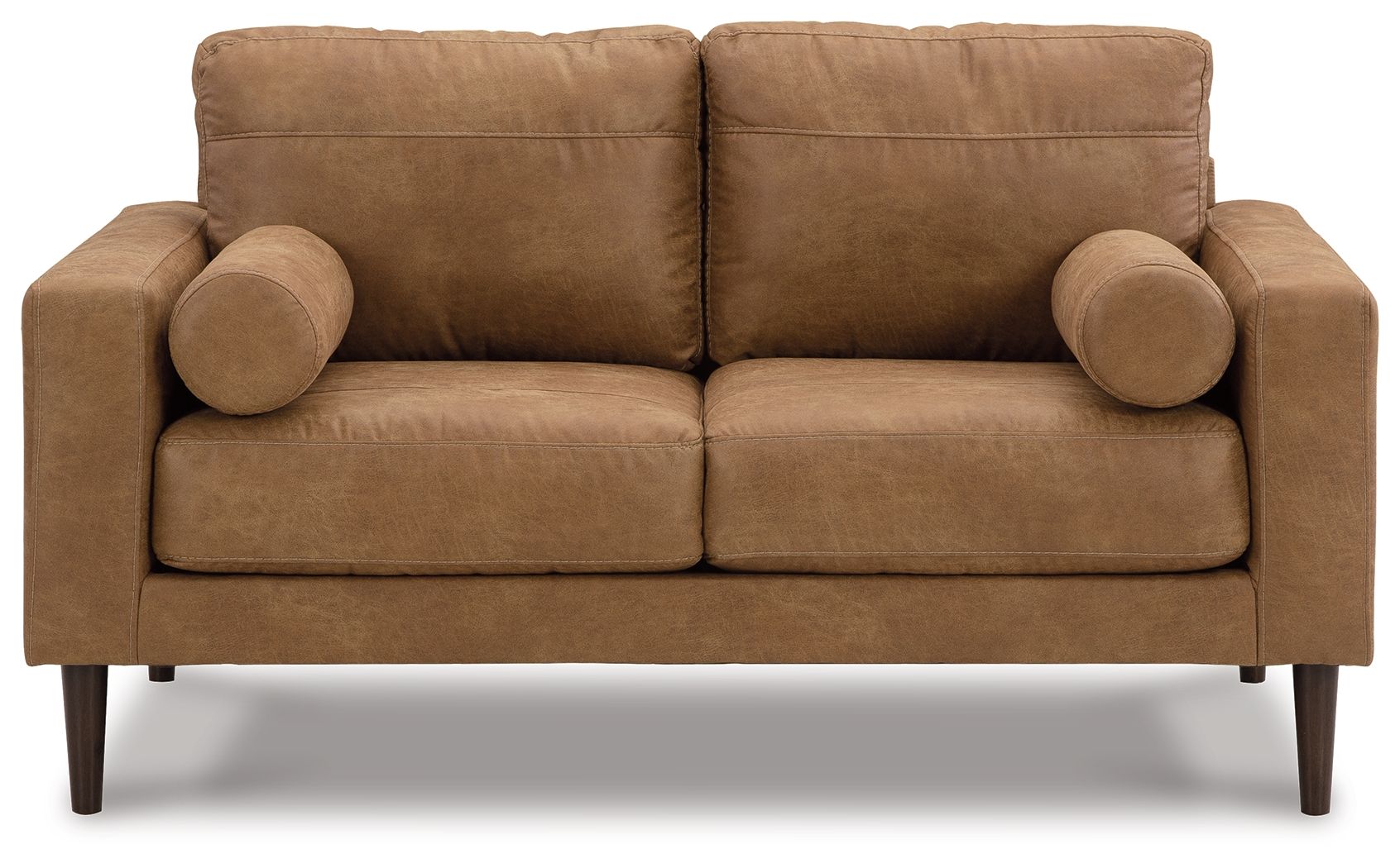 Signature Design by Ashley® Telora - Caramel - Loveseat | Meri Furniture