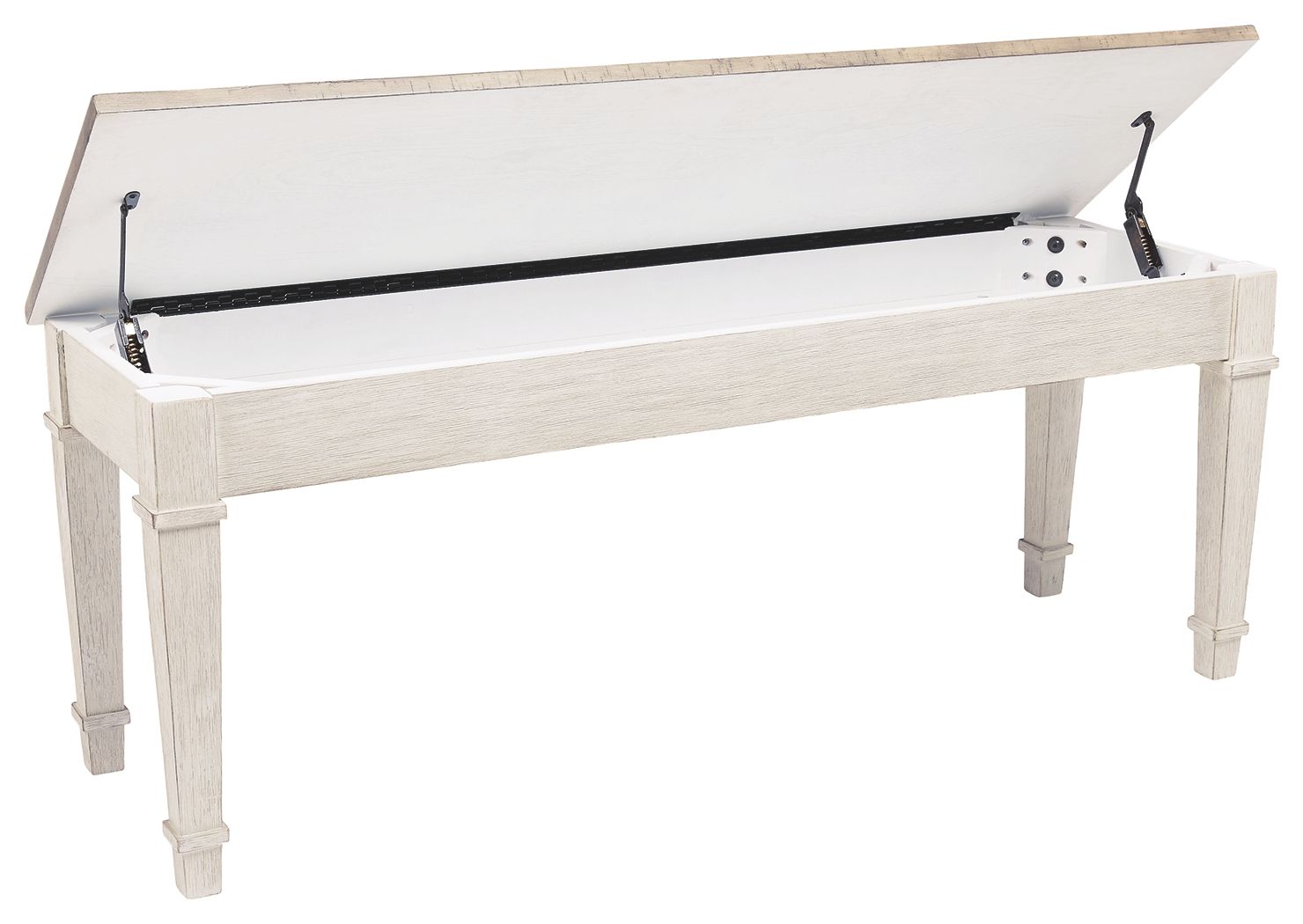 Signature Design by Ashley® Skempton - White - Storage Bench | Meri Furniture