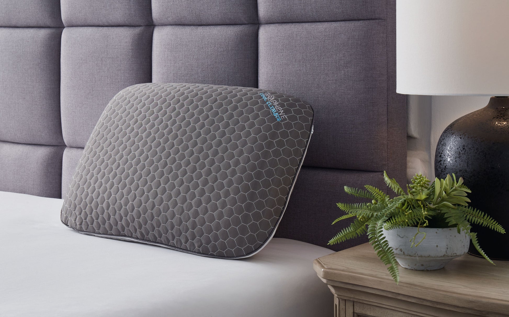 Ashley Sleep® Zephyr 2.0 - Graphene Contour Pillow | Meri Furniture