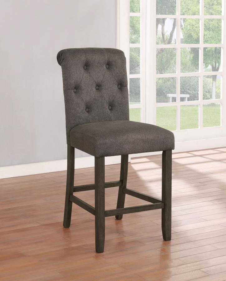 Coaster Fine Furniture Balboa - Fabric Upholstered Counter Chair (Set of 2) | Meri Furniture