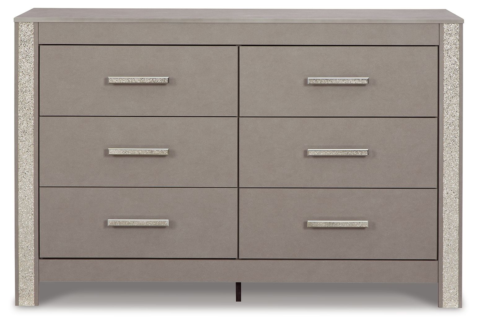 Signature Design by Ashley® Surancha - Gray - Six Drawer Dresser | Meri Furniture