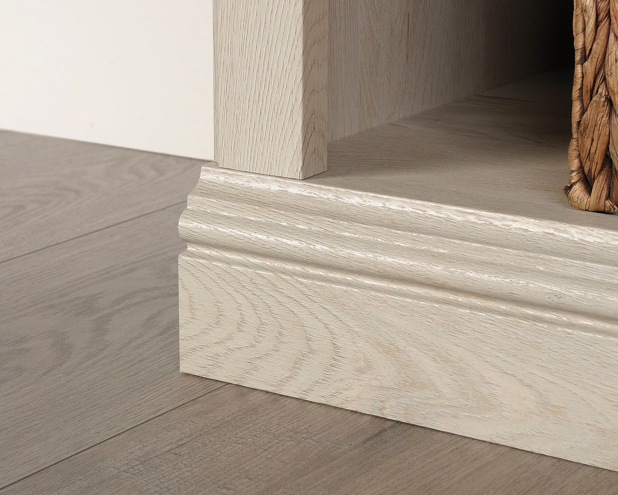 3-Shelf Bookcase Chalked Chestnut