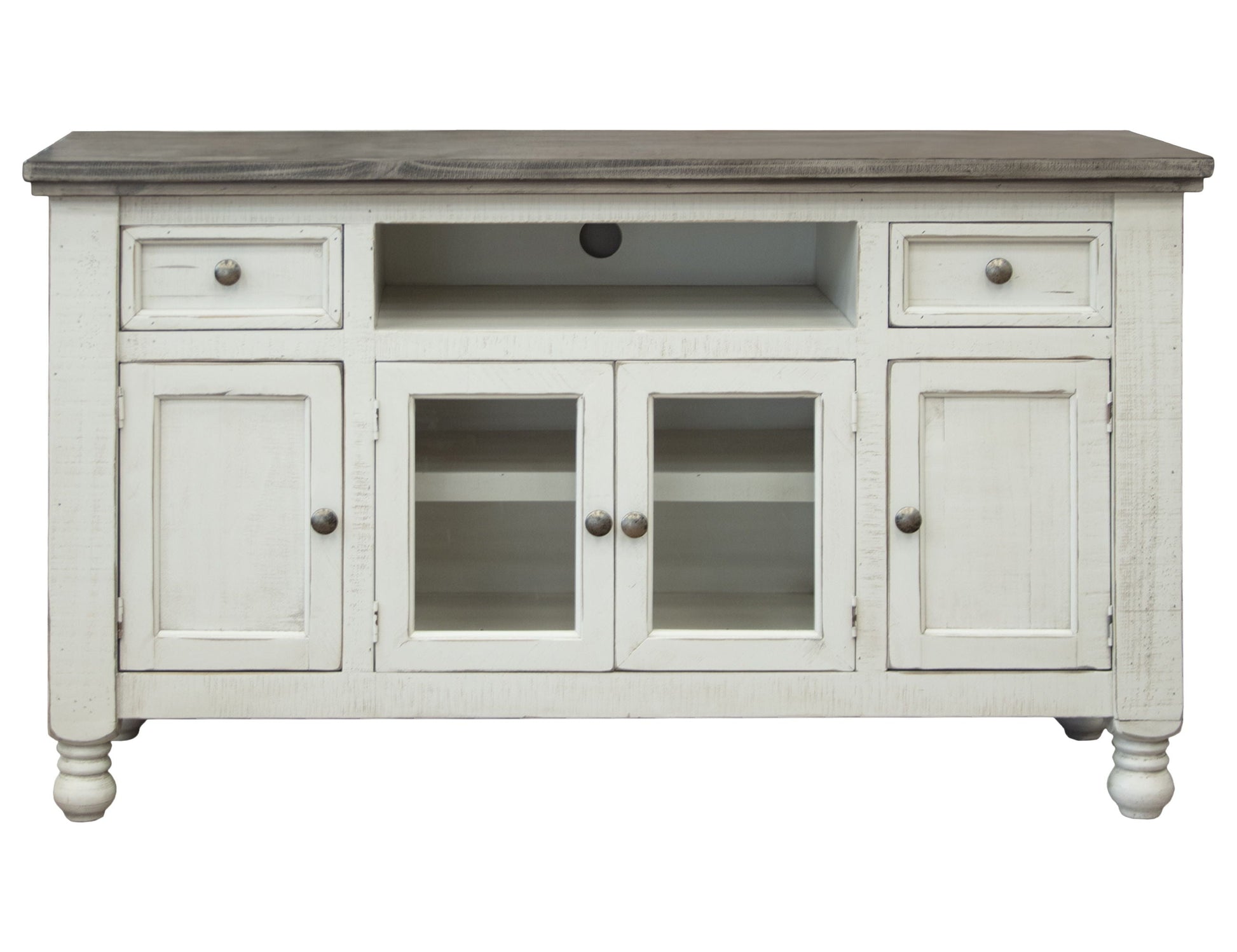 International Furniture Direct Stone - TV Stand | Meri Furniture
