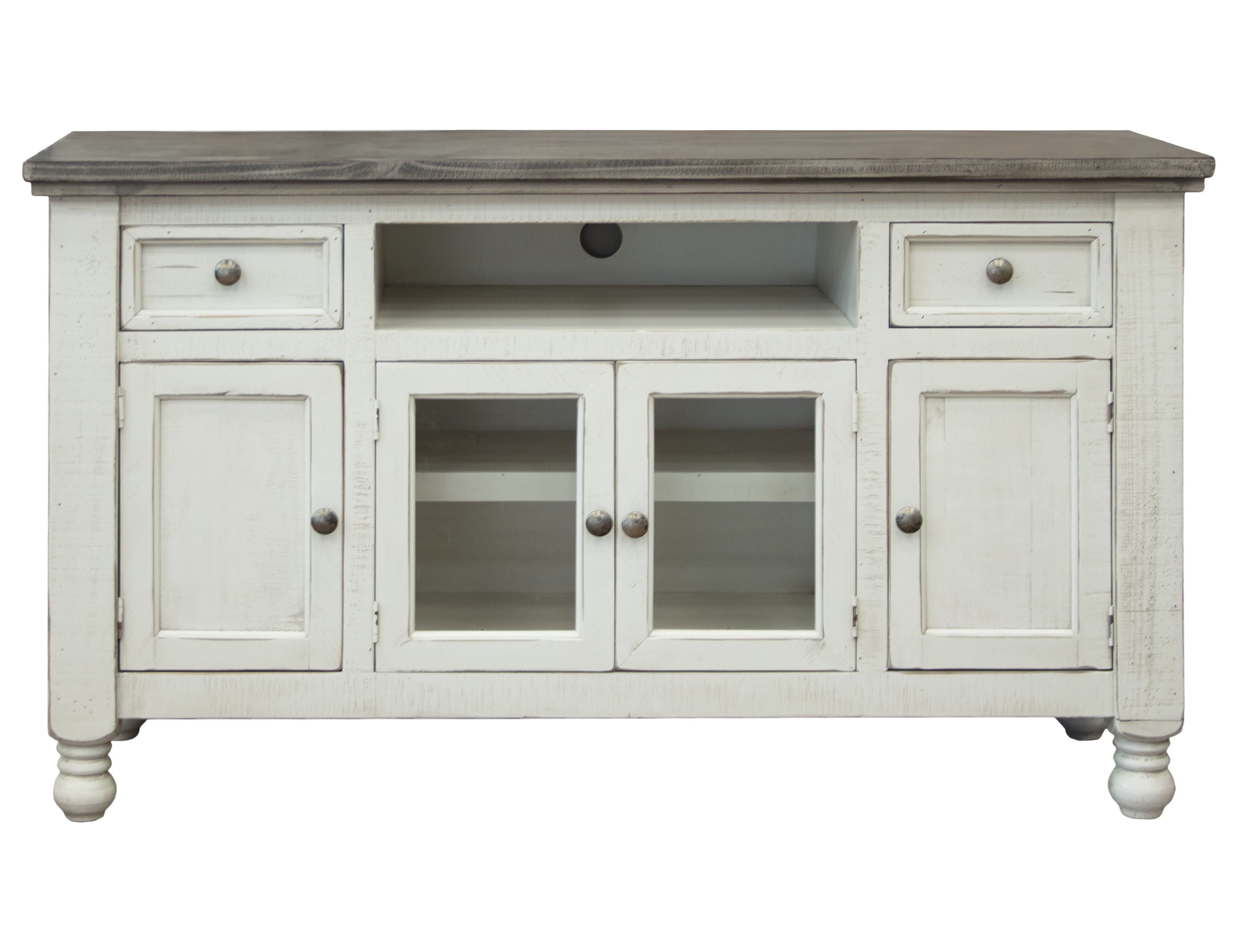 International Furniture Direct Stone - TV Stand | Meri Furniture
