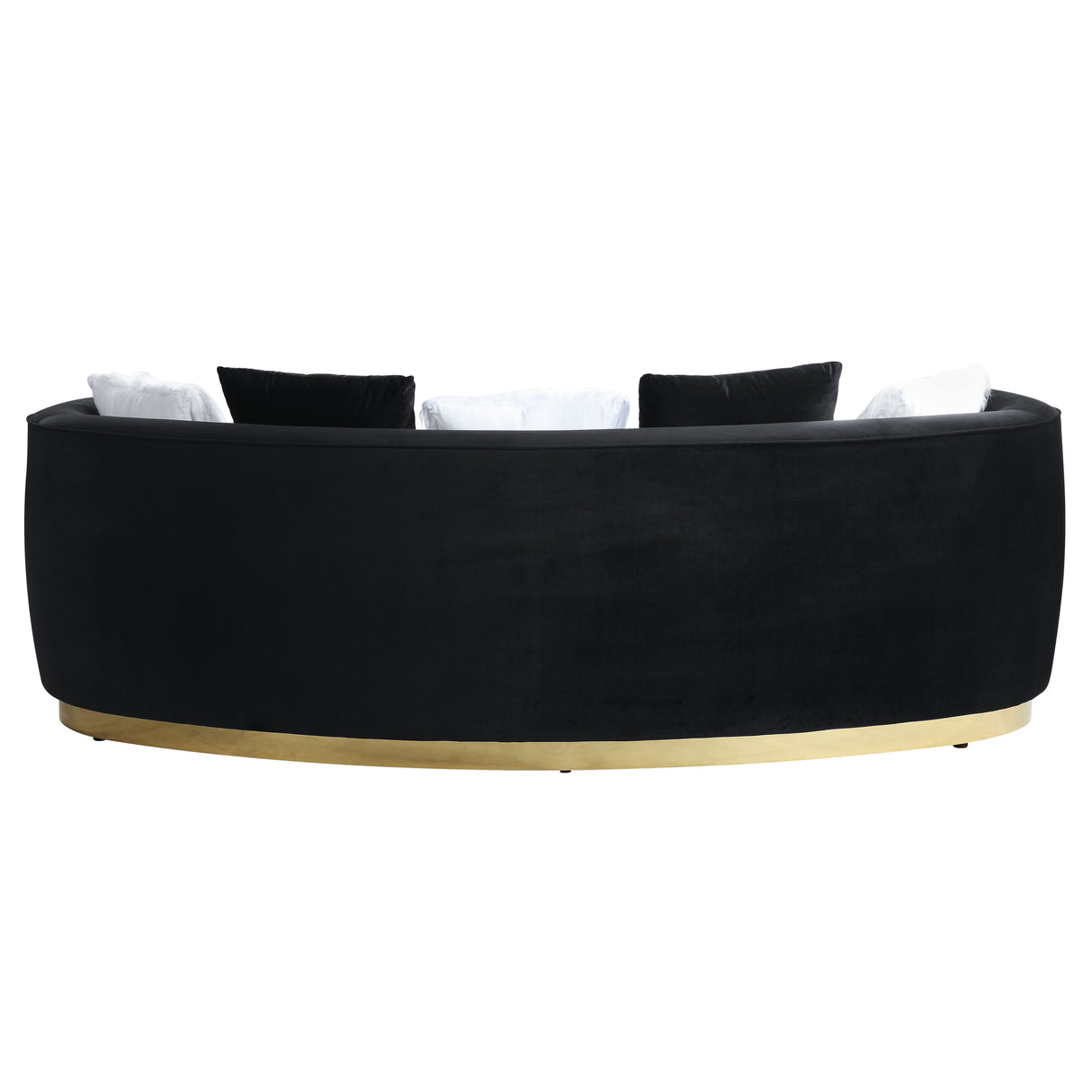 Achelle - Sofa - Black Velvet