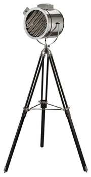 ACME Cinema - Floor Lamp - Black & Chrome | Meri Furniture