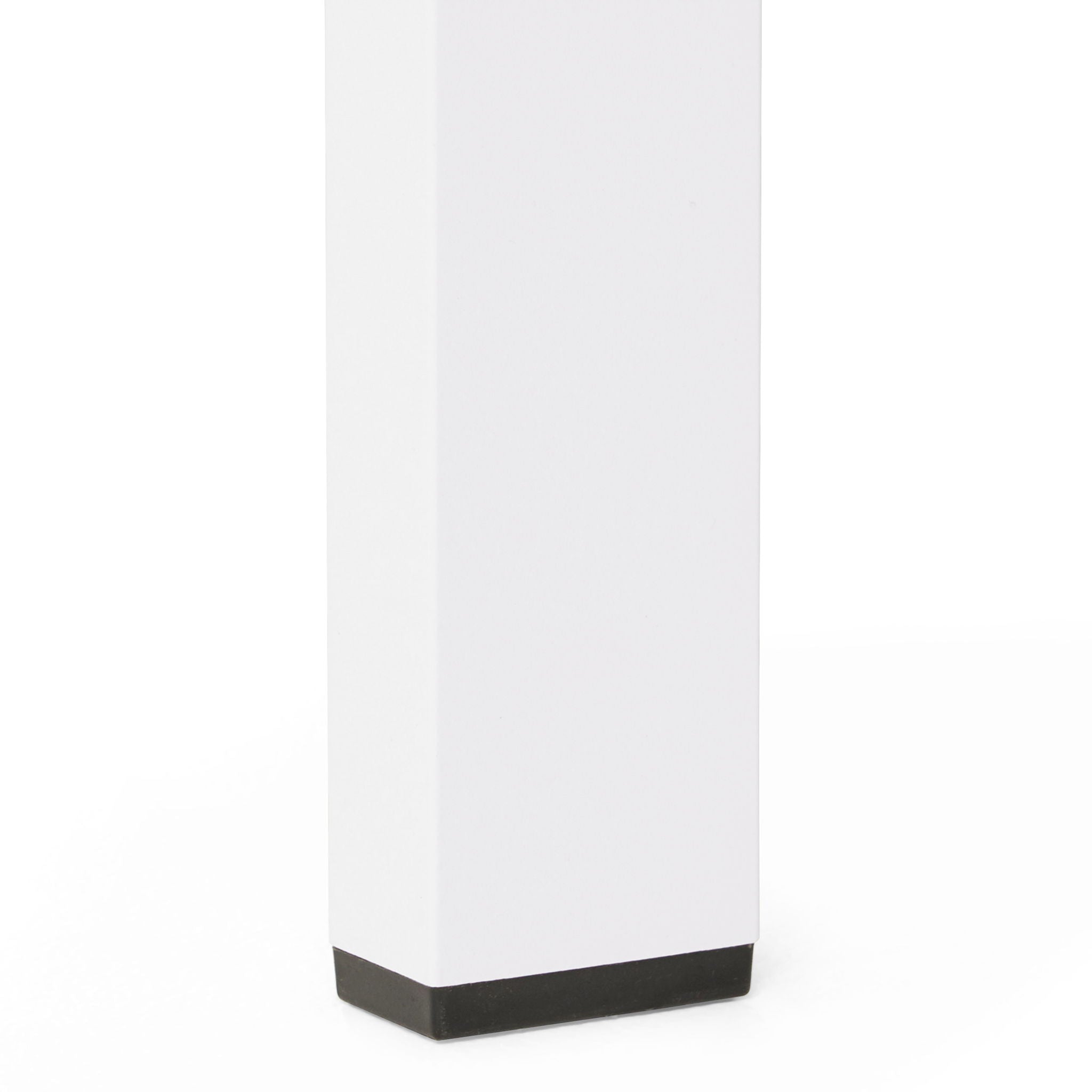 Cape Coral - Contemporary Side Table With Frosted Glass Top