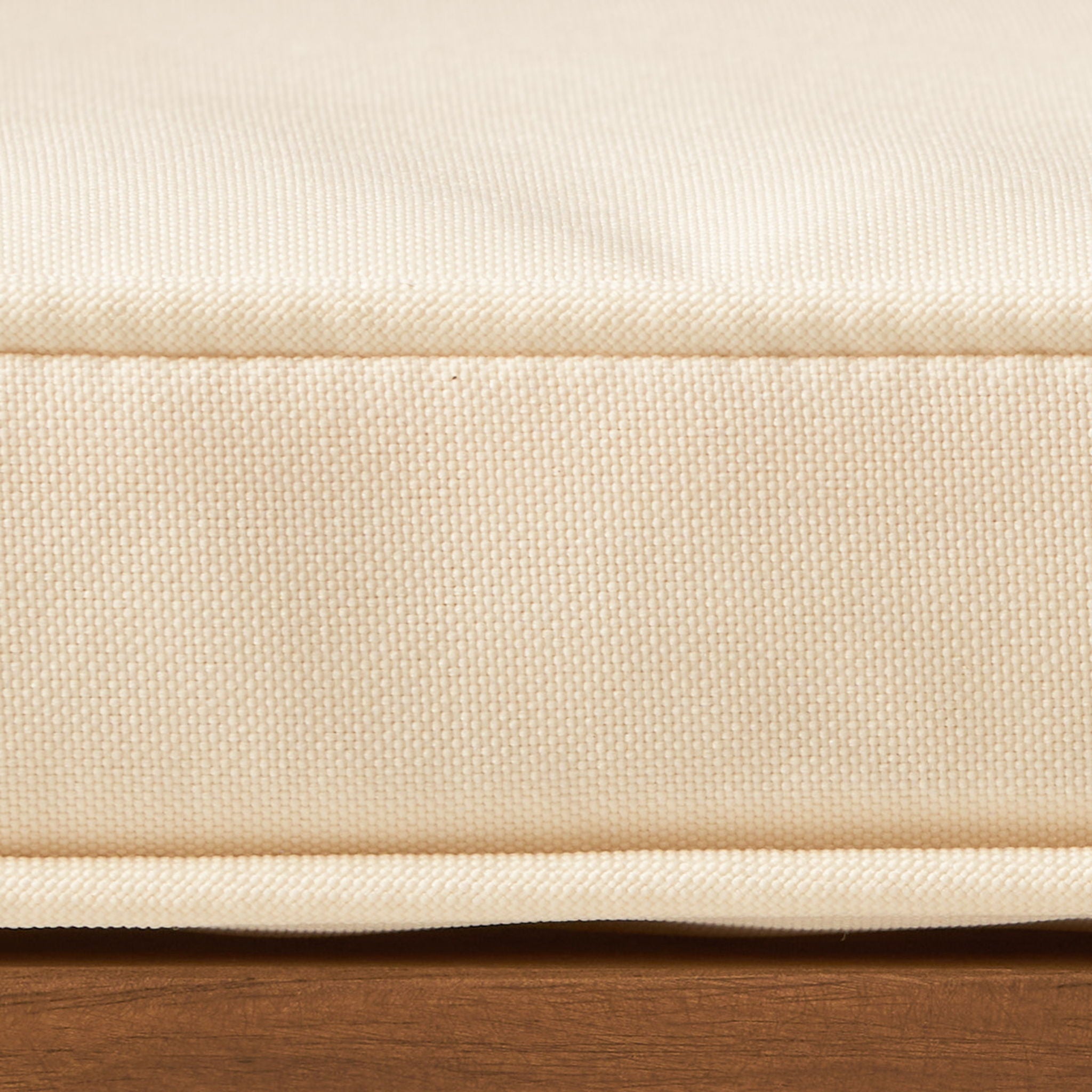 Della - Wood Armchair (Set of 2) Outdoor Dining Chairs - Cream