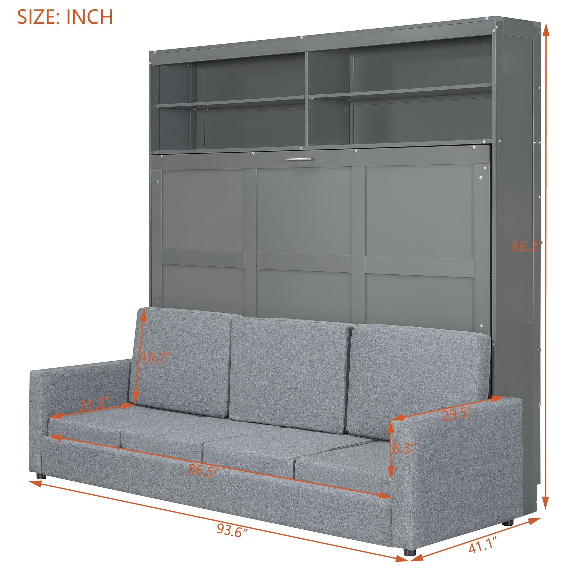 Murphy Wall Bed With Sofa