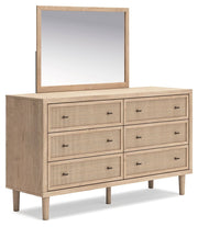 Signature Design by Ashley® Cielden - Two-tone - Dresser And Mirror | Meri Furniture