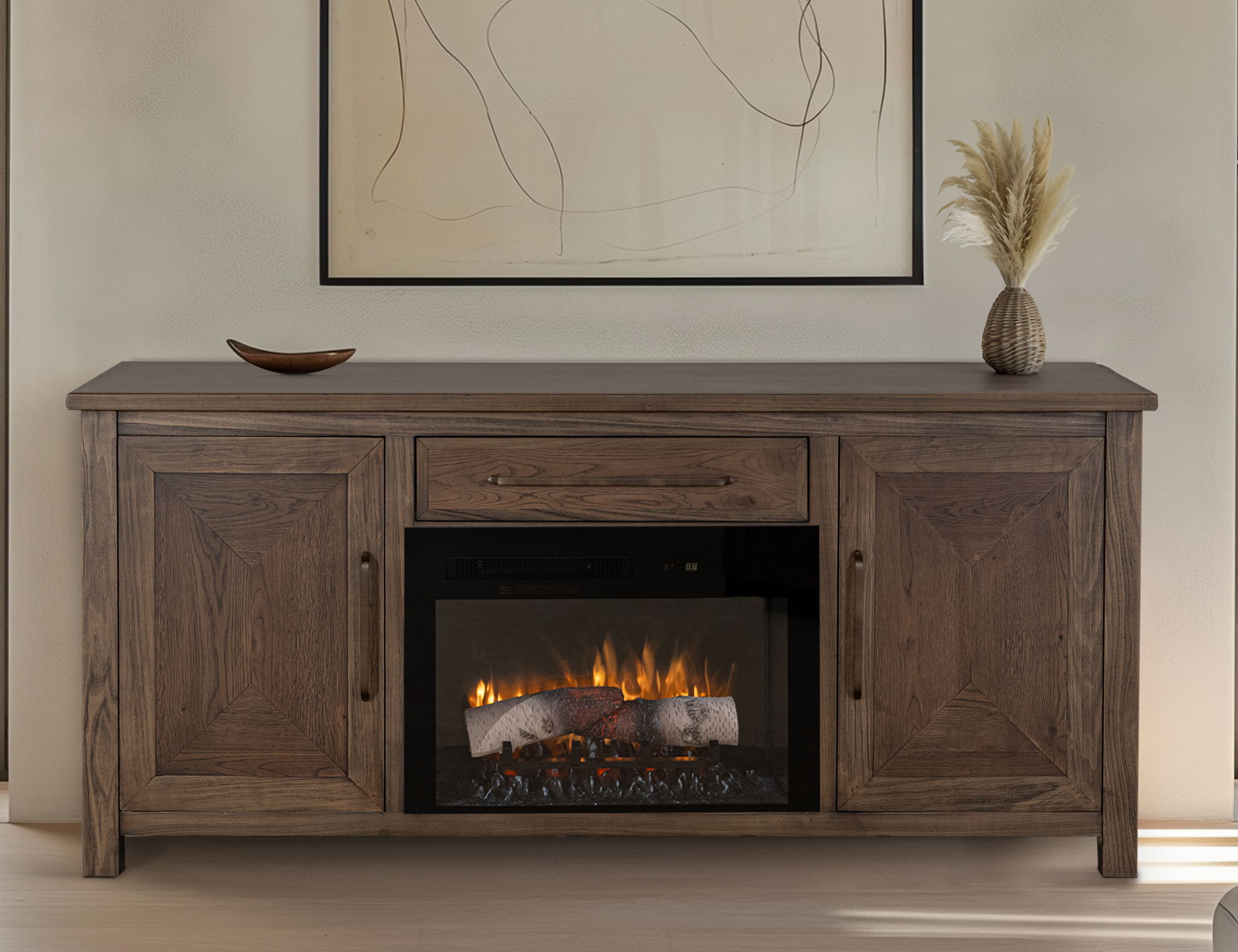 Novus Lodge - Console - Brown