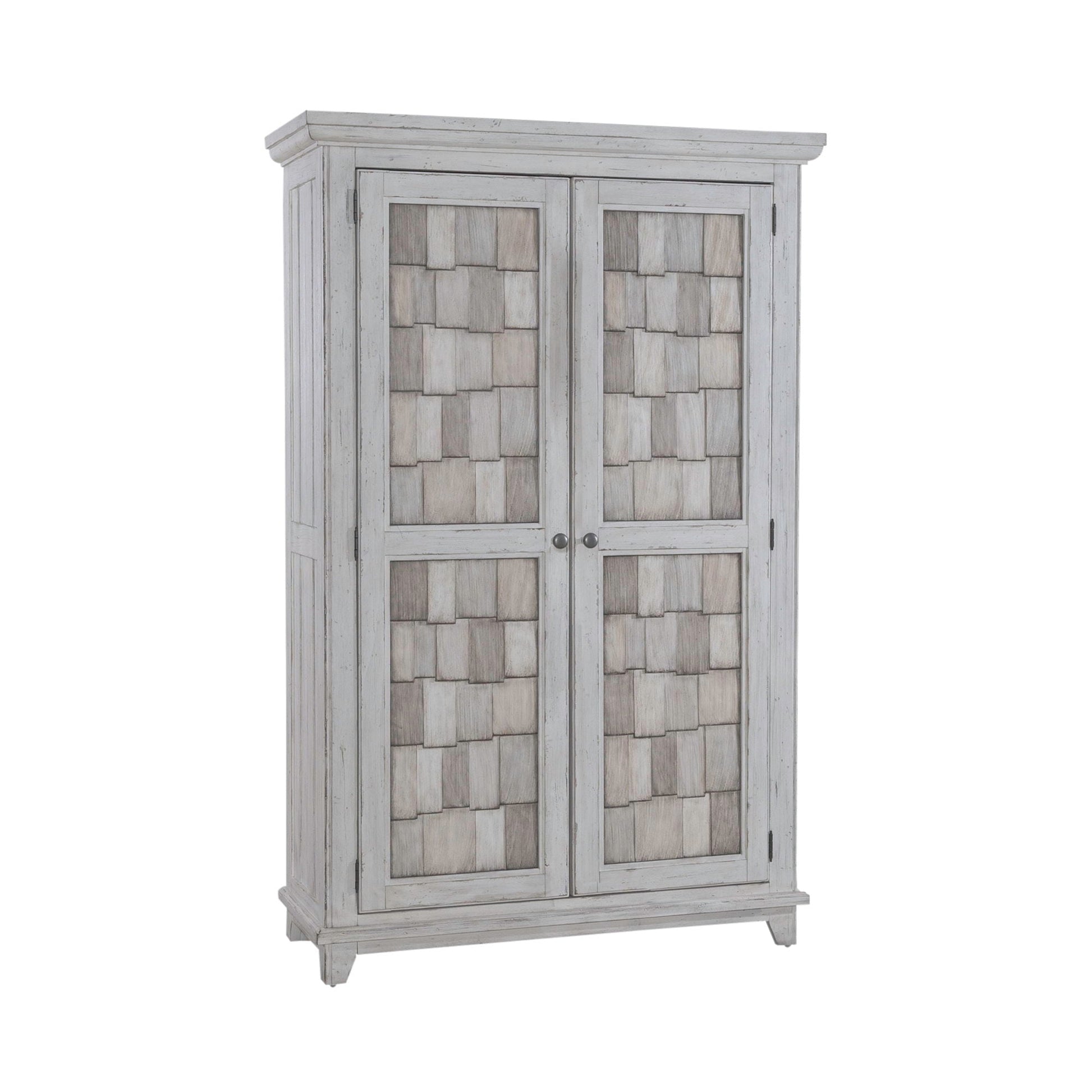 Liberty Furniture River Place - Armoire - White | Meri Furniture
