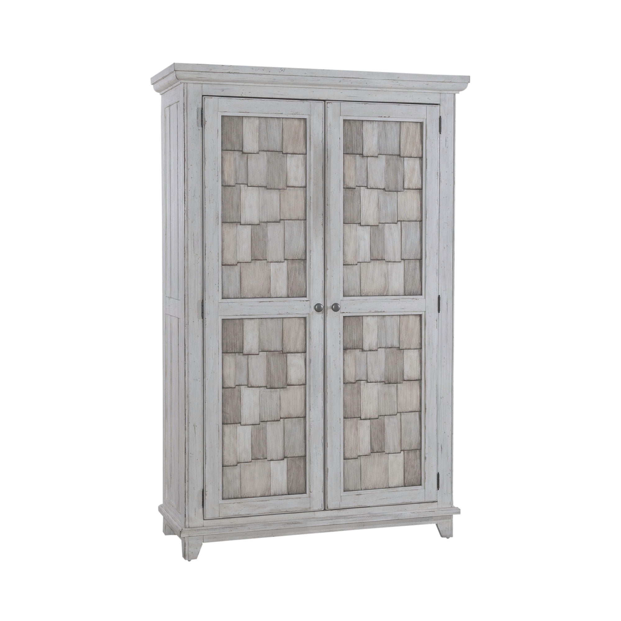 Liberty Furniture River Place - Armoire - White | Meri Furniture