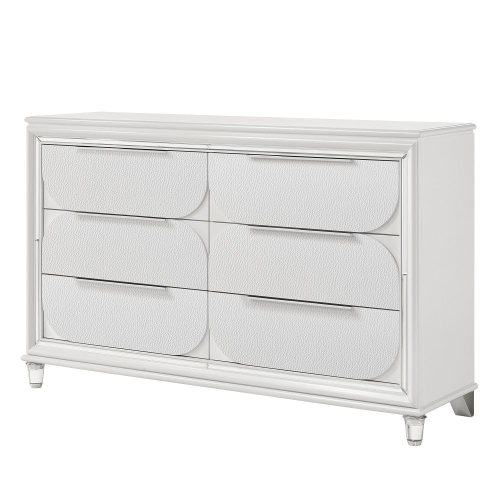 ACME Tarian - Dresser - Pearl White | Meri Furniture