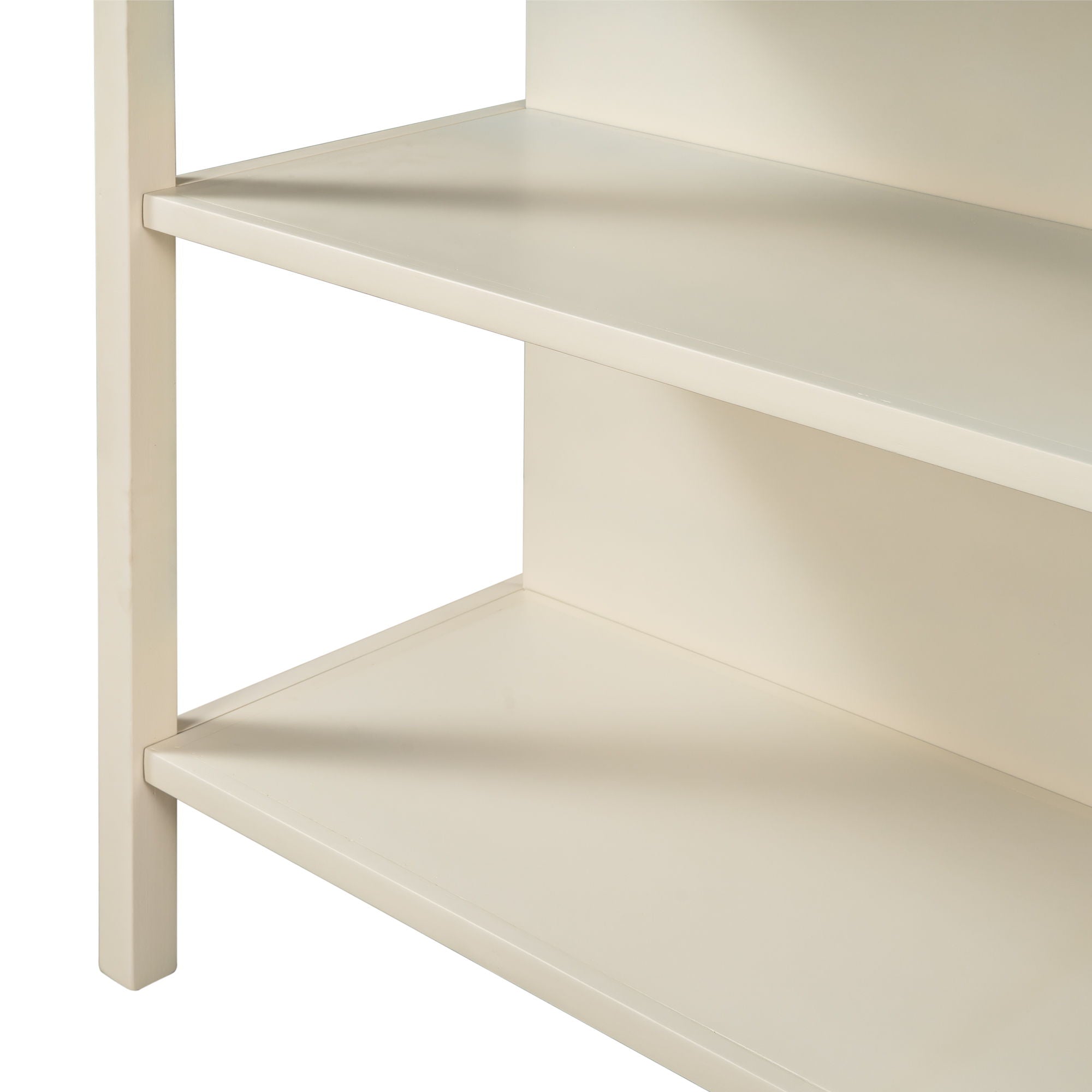 Rustic 3 Piece Stationary Kitchen Island Set With 2 Seatings, With 2 Open Shelves