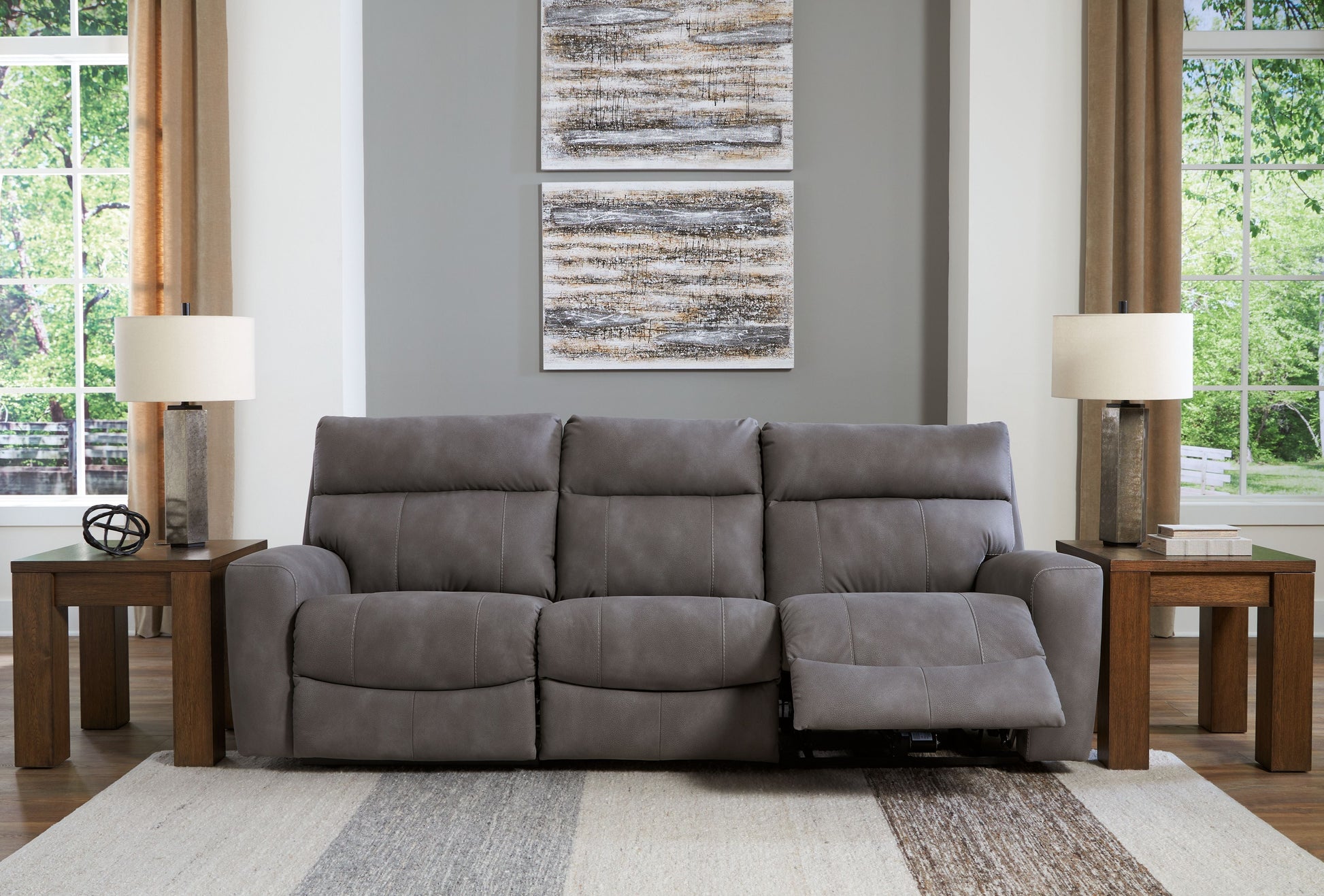 Signature Design by Ashley® Next-gen Durapella - Reclining Sectional | Meri Furniture