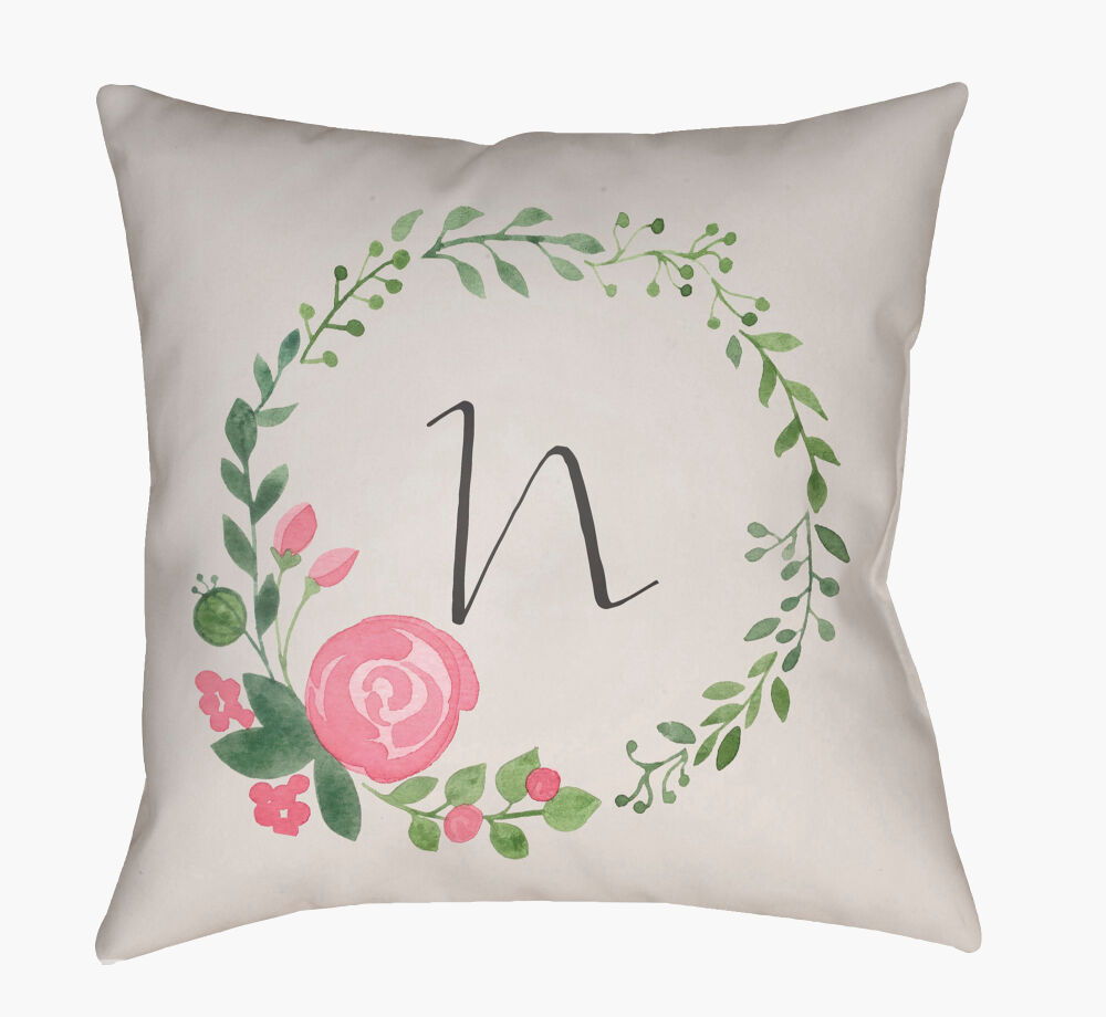 Initials II Pillow
