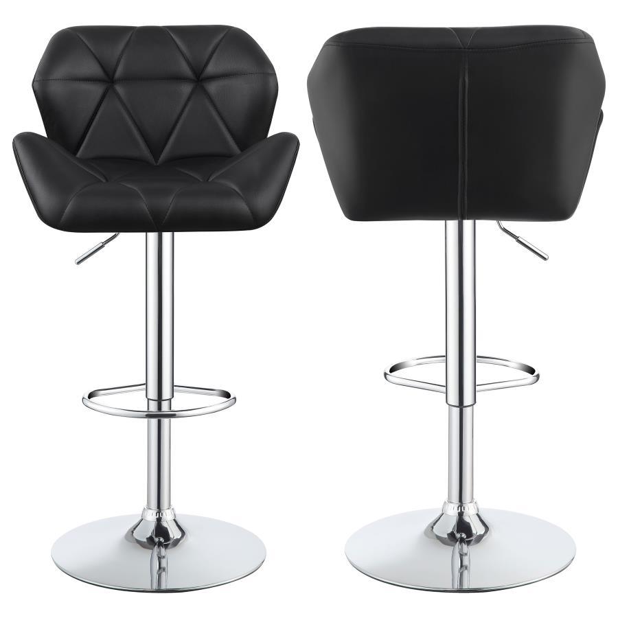 Coaster Fine Furniture Berrington - Upholstered Adjustable Bar Stools (Set of 2) | Meri Furniture