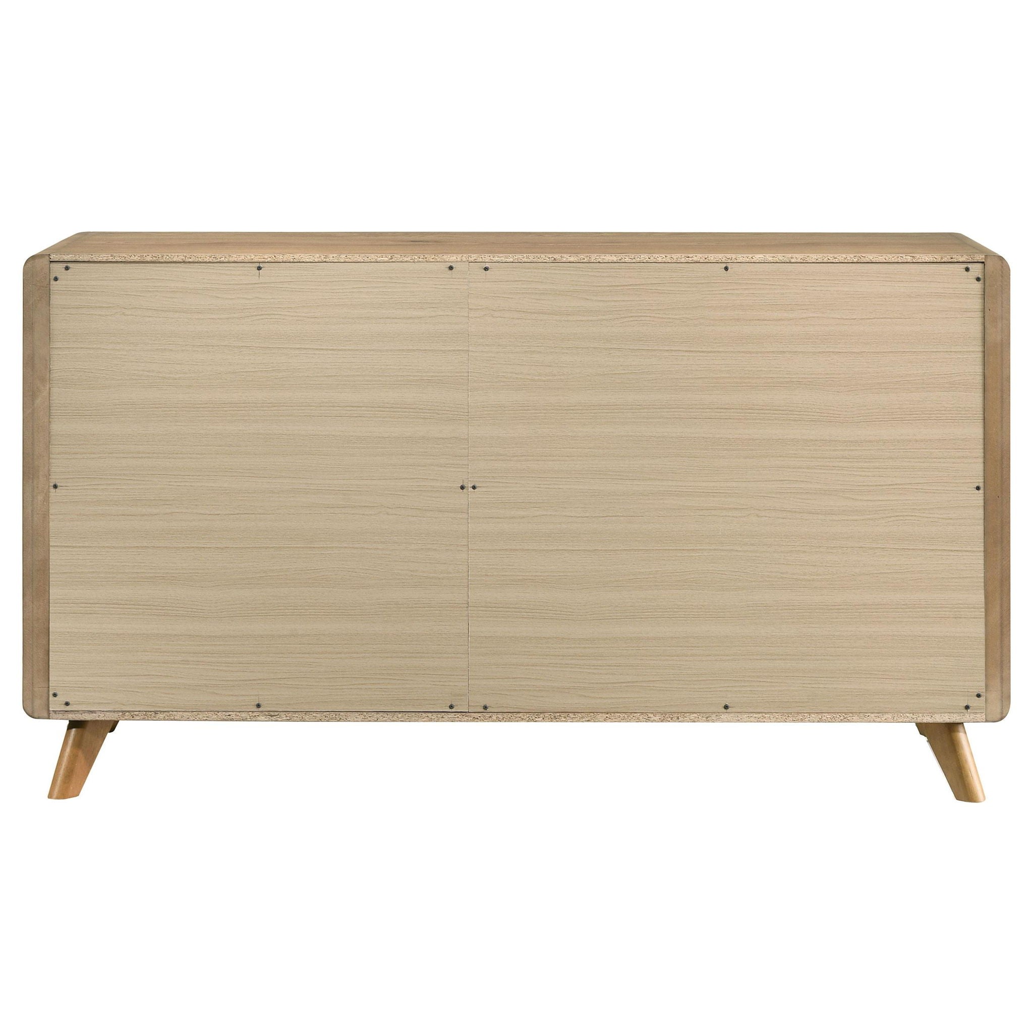 Bennett 6-drawer Bedroom Dresser Cabinet Light Oak