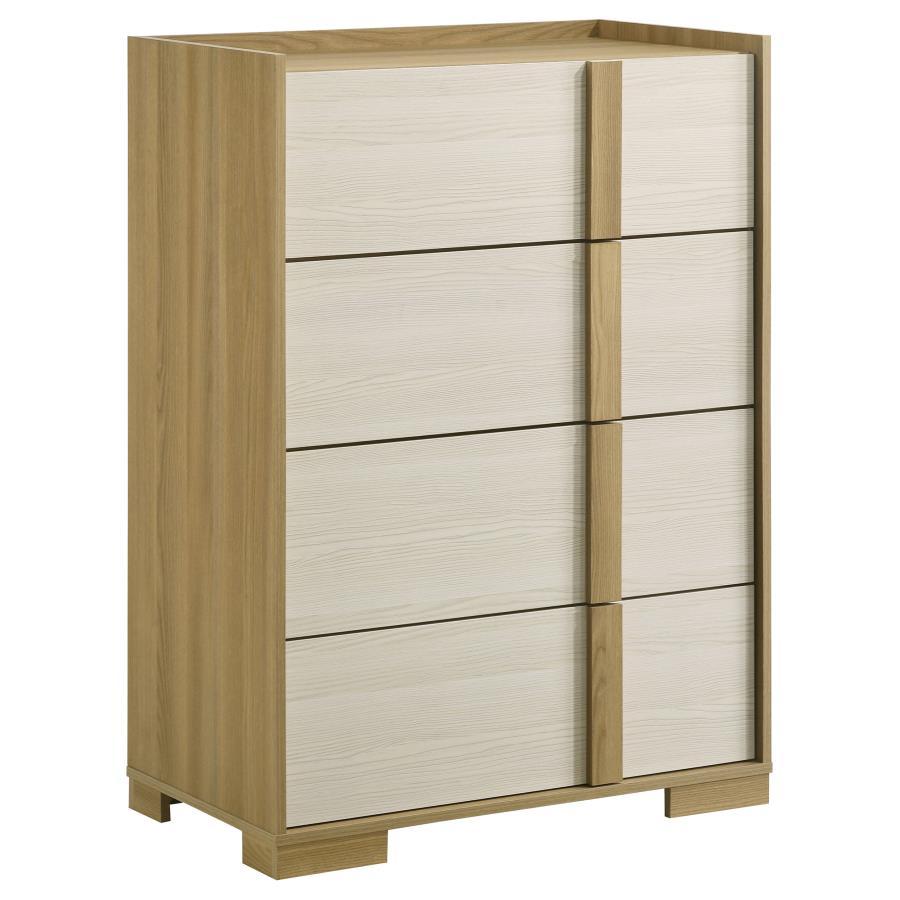 Coaster Fine Furniture Hyland - 4-Drawer Chest of Drawers - Natural | Meri Furniture