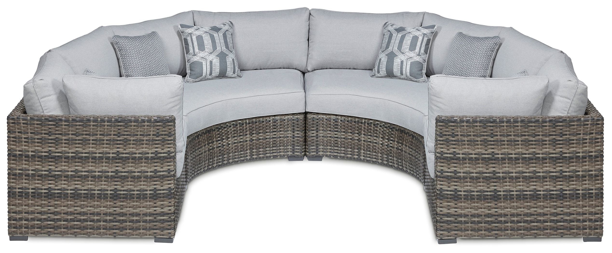Signature Design by Ashley® Harbor Court - Outdoor Sectional | Meri Furniture