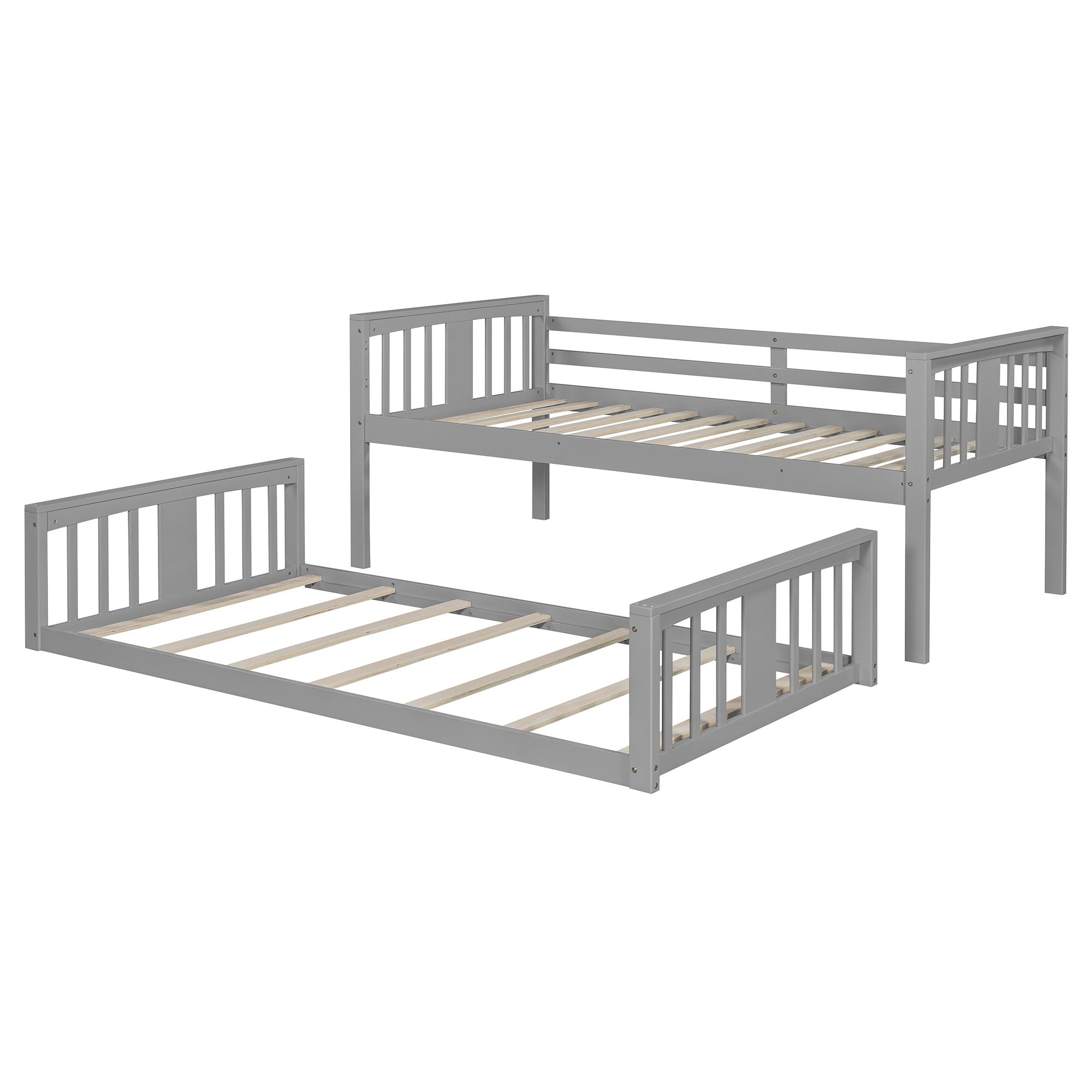 Solid Construction Bunk Bed & Ladder