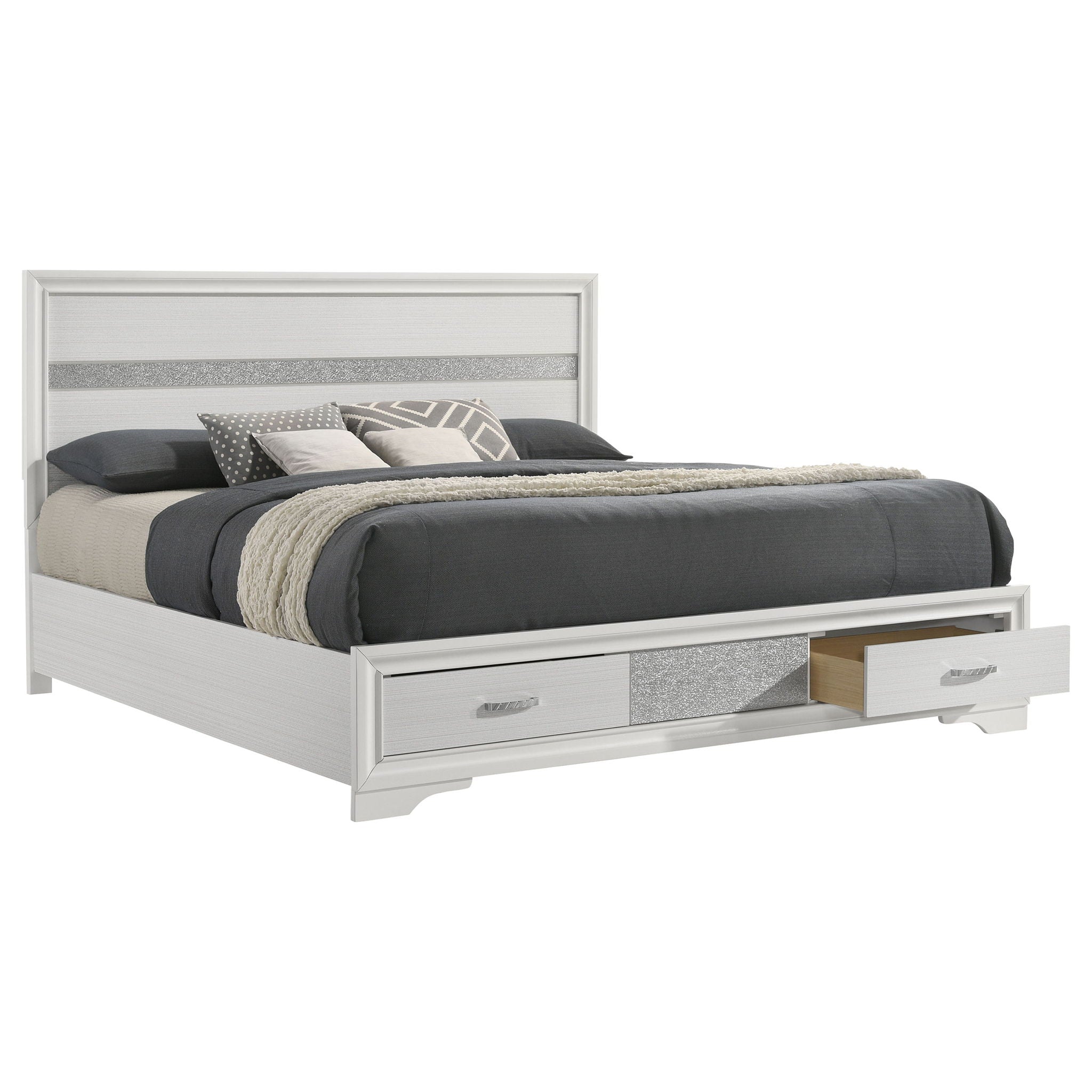 Storage Platform Bed 2 Drawer