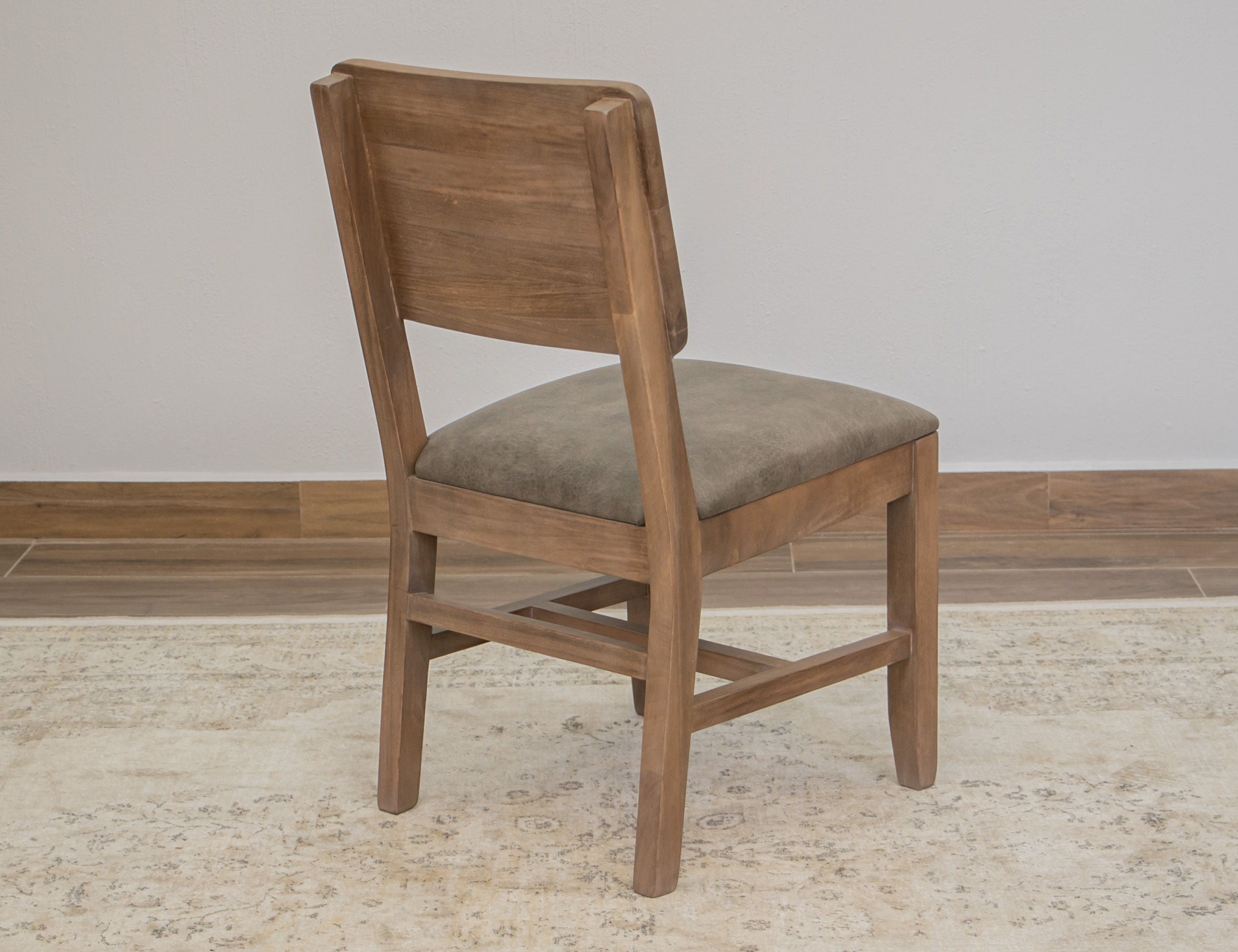International Furniture Direct Natural Parota - Chair (Set of 2) | Meri Furniture