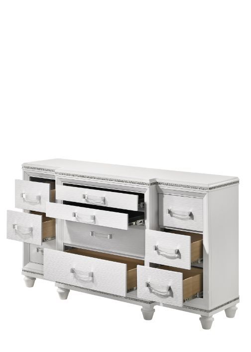 ACME The clean lines and transitional look of the Sadie Dresser is an ideal addition to any bedroom. | Meri Furniture