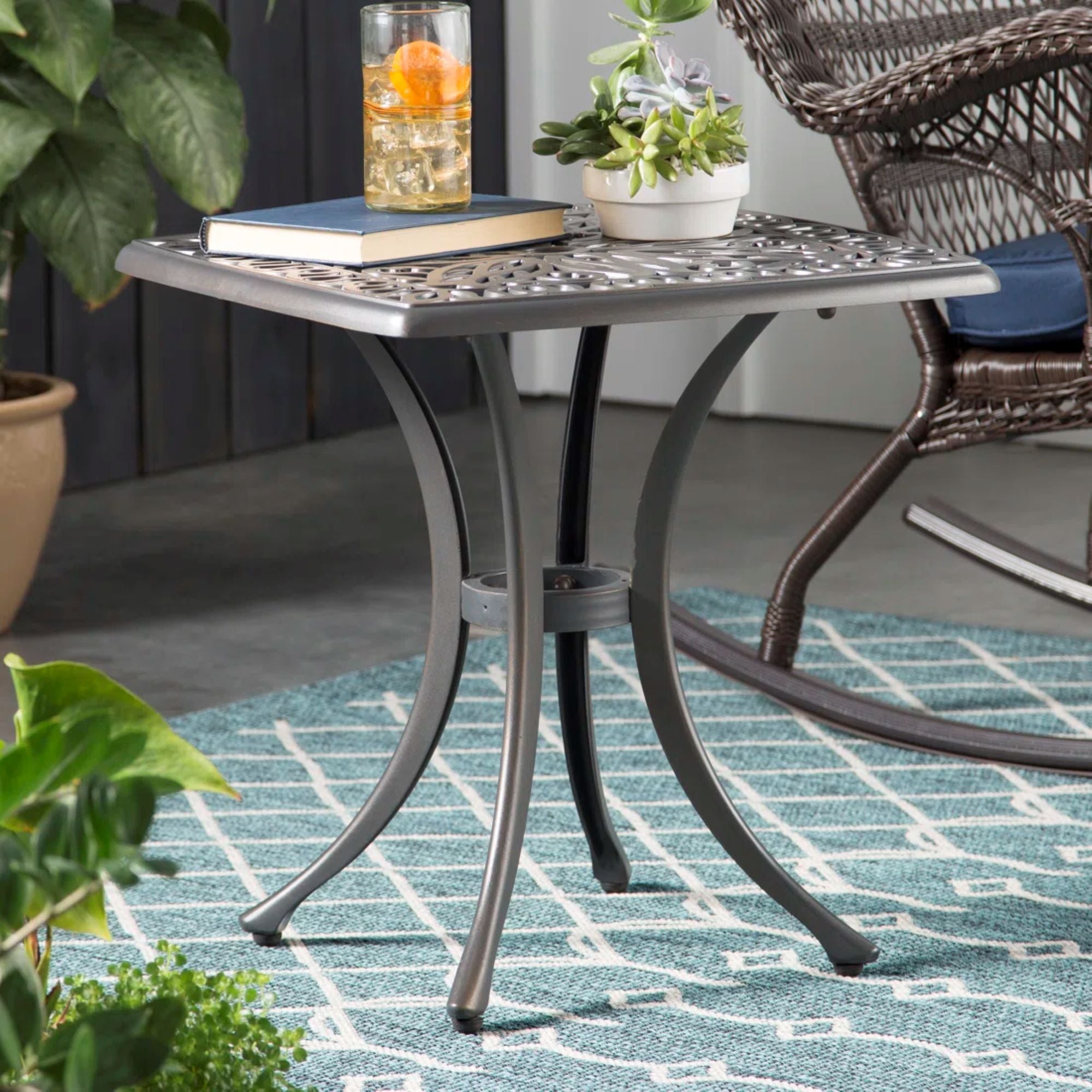 End Table - Gunmetal