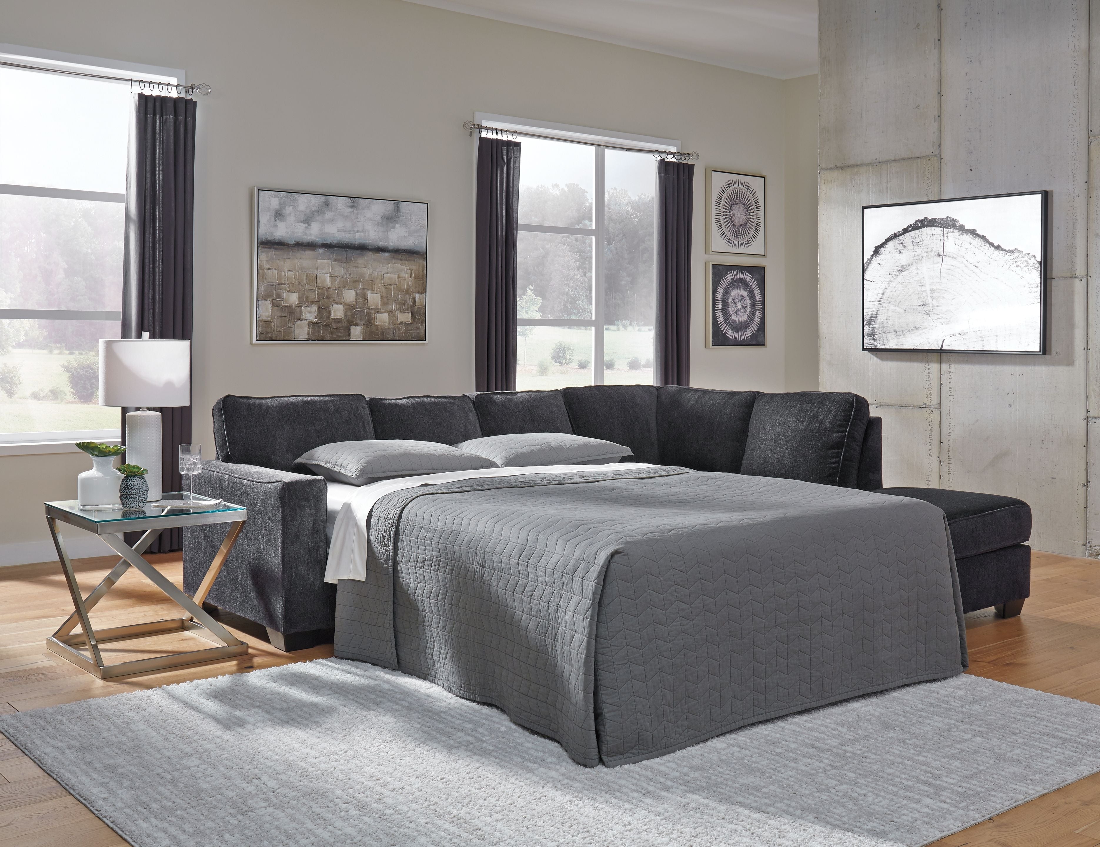 Signature Design by Ashley® Altari - Sleeper Sectional | Meri Furniture