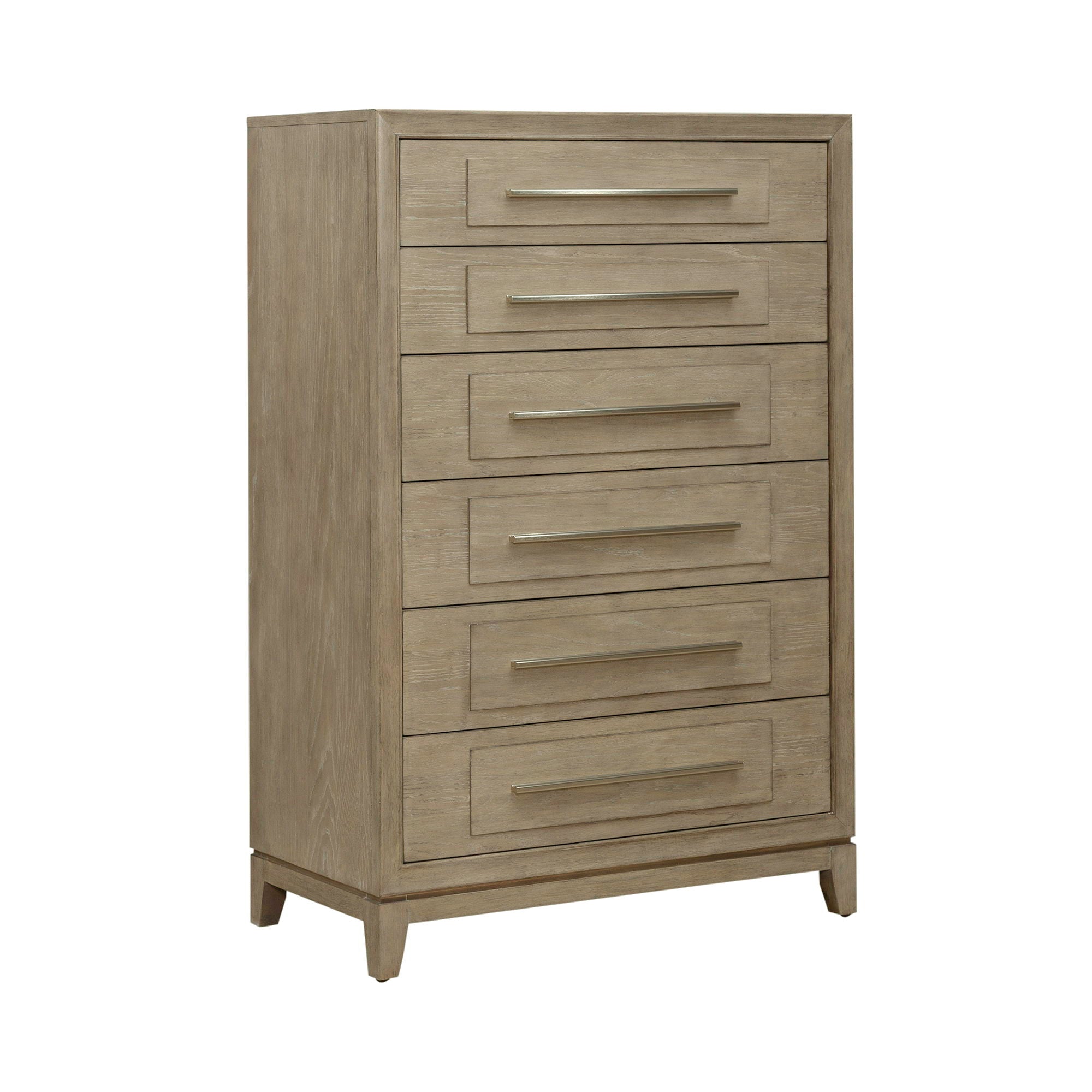 Liberty Furniture Brentwood - 6 Drawer Chest - Sandstone | Meri Furniture