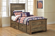 Signature Design by Ashley® Trinell - Panel Bed | Meri Furniture