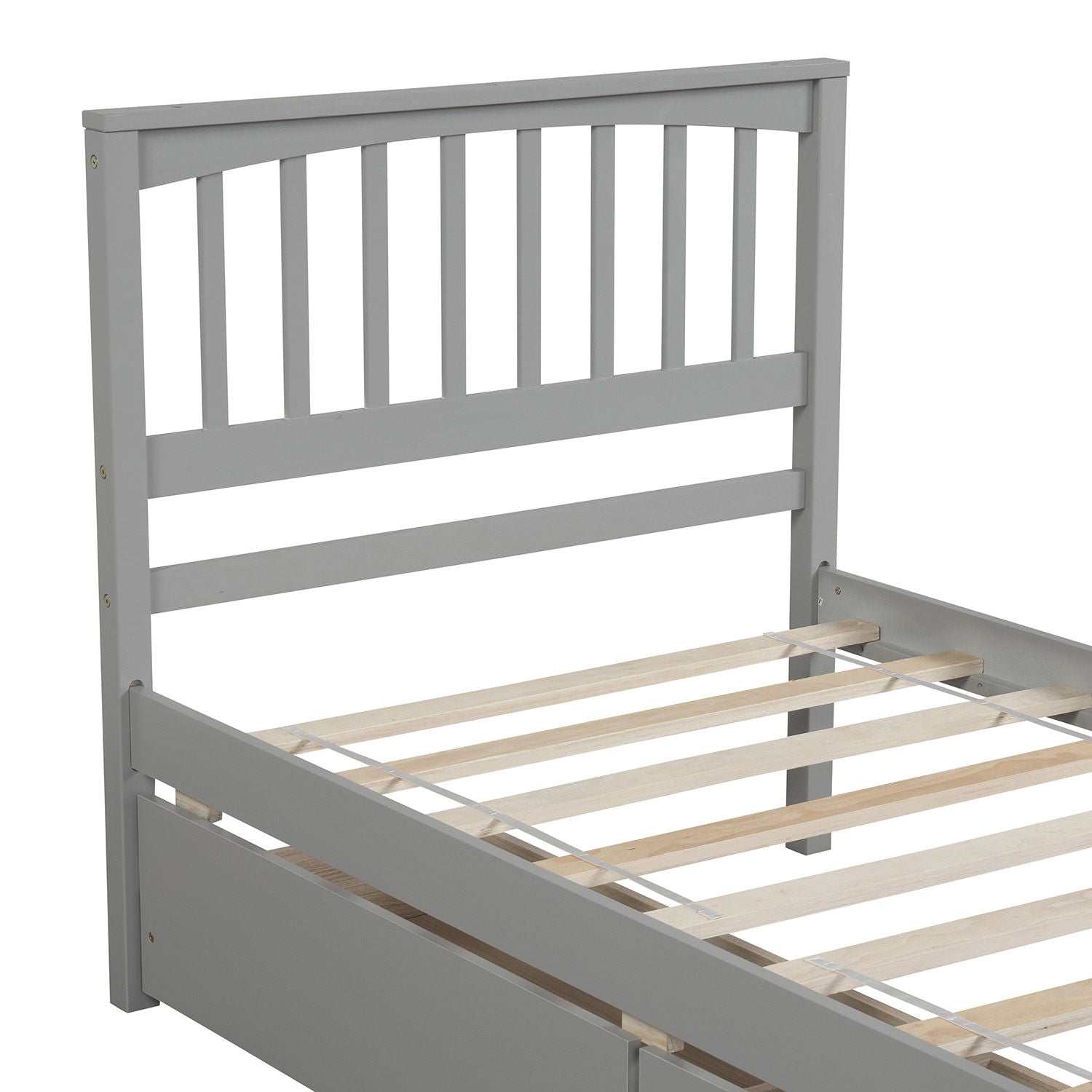 Platform Bed With Two Drawers